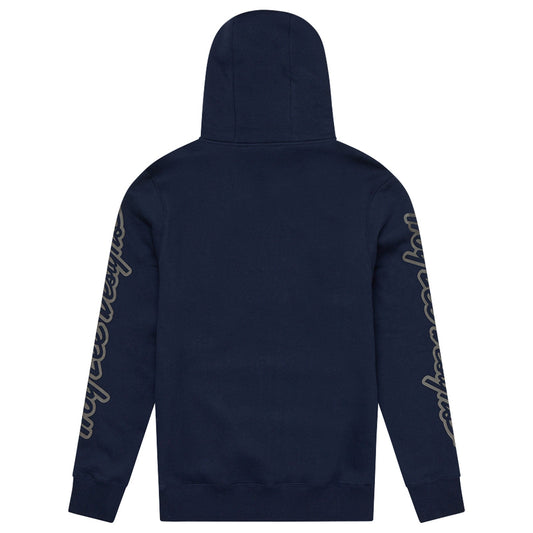 TLD Branded-Hoodie mit Reißverschluss, Navy