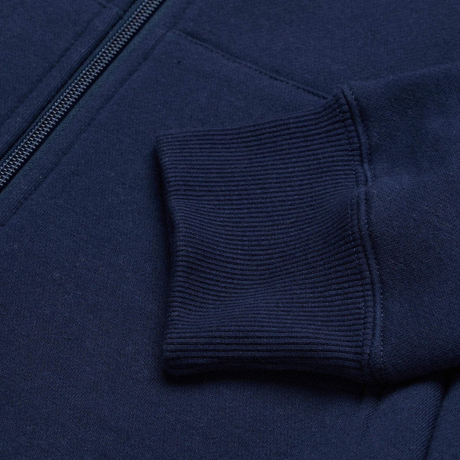 TLD Branded-Hoodie mit Reißverschluss, Navy
