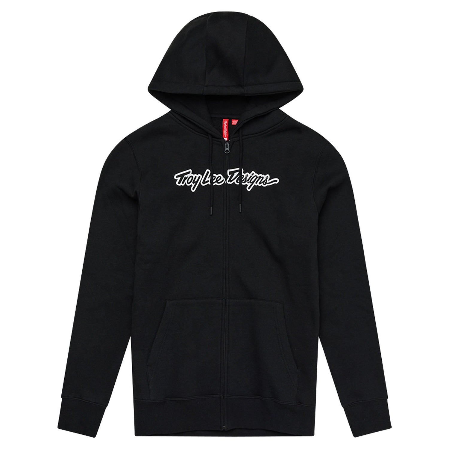 TLD Signature-Hoodie mit Reißverschluss, Schwarz