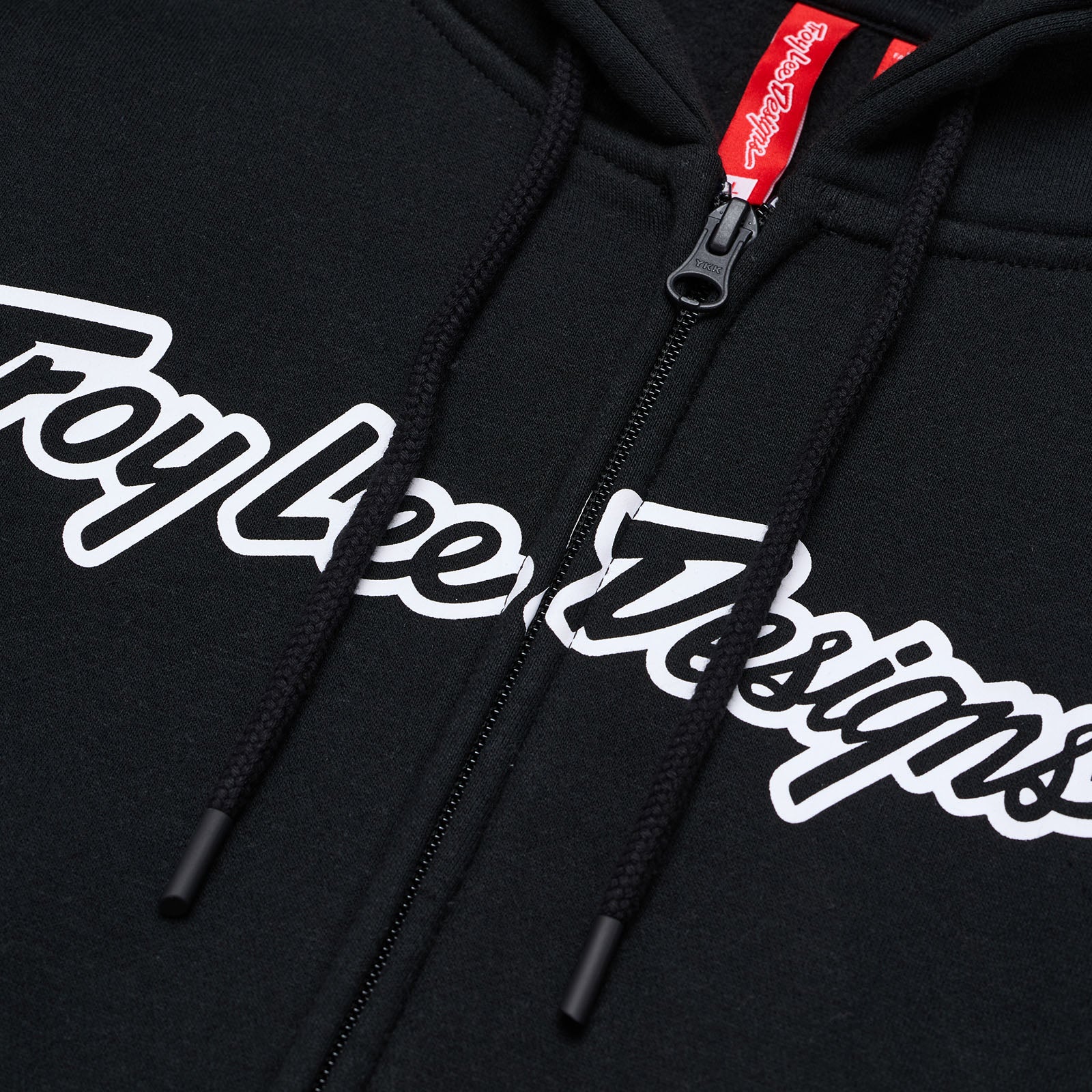 TLD Signature-Hoodie mit Reißverschluss, Schwarz