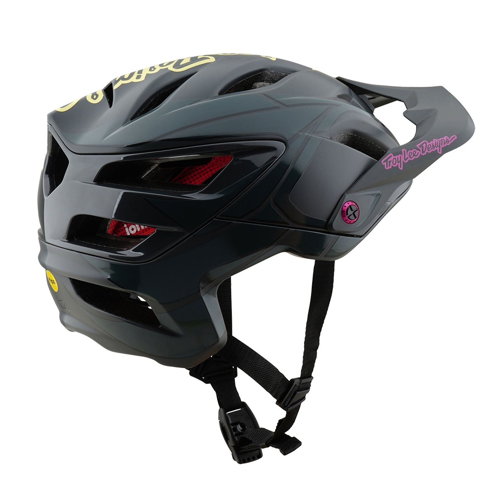TLD A3-Helm mit MIPS Ghostwing, Anthrazit