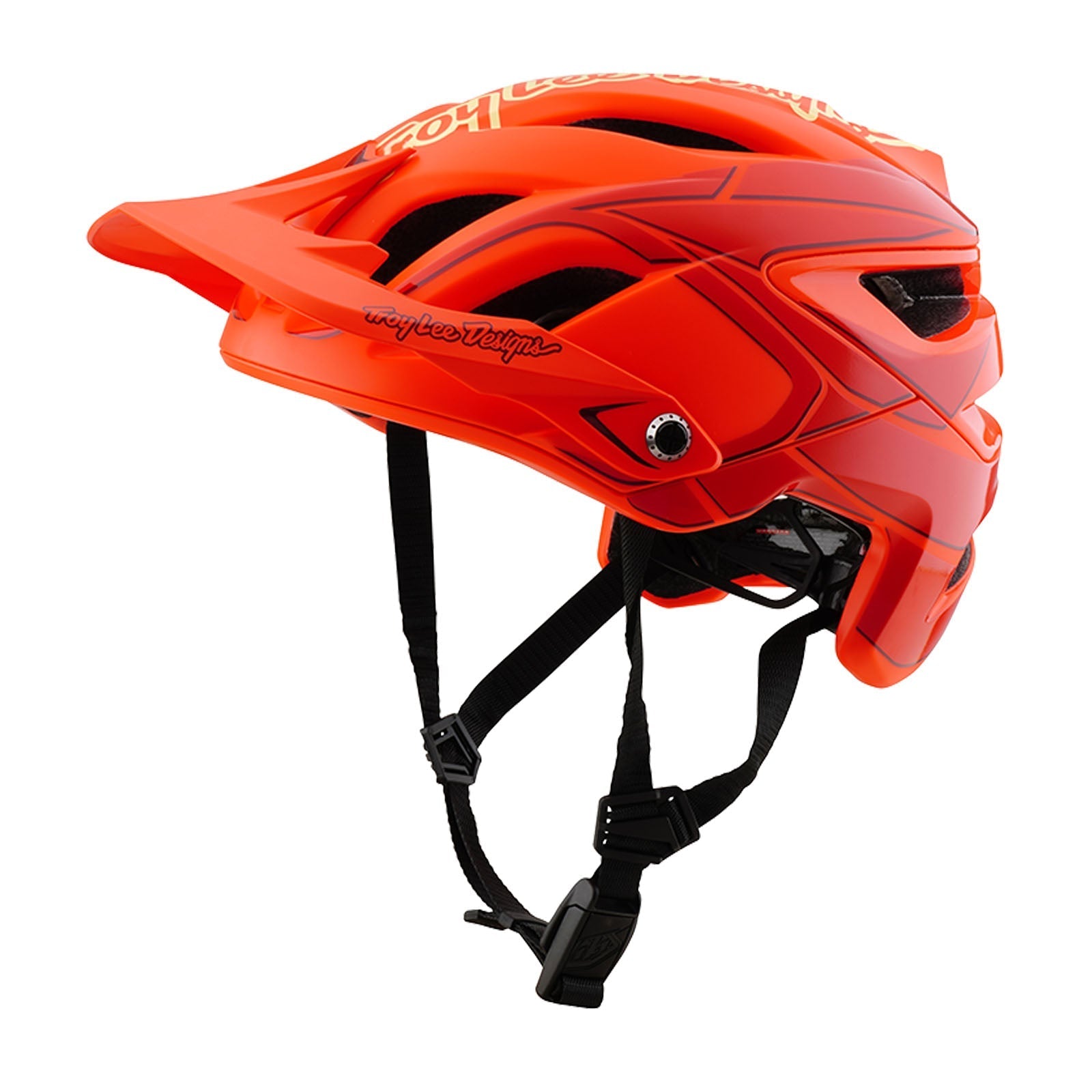 TLD A3-Helm mit MIPS Ghostwing, Rot