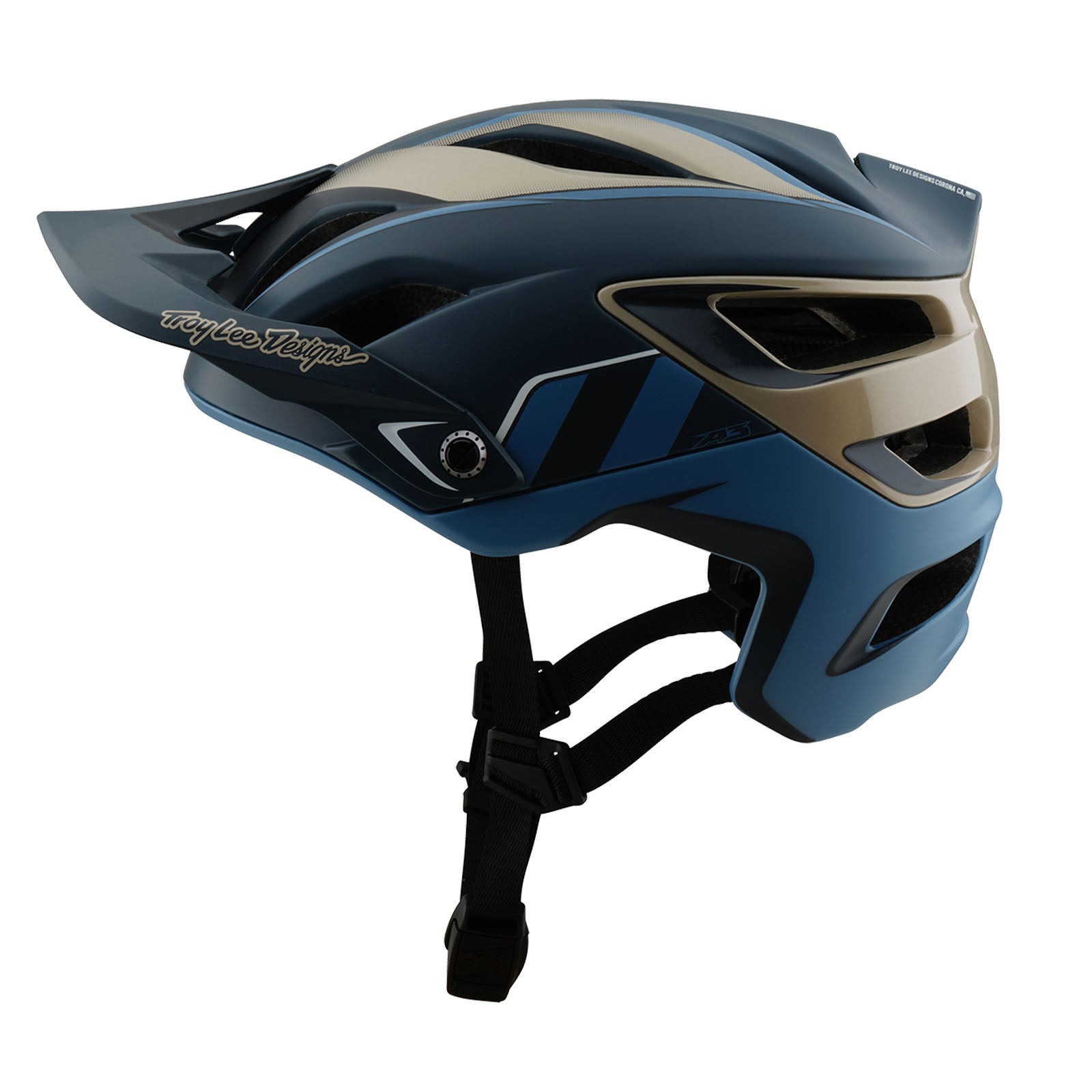 TLD A3-Helm mit MIPS Intake, Rauchgrau