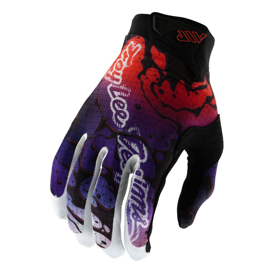 TLD Air-Handschuhe für Kinder Drip, Schwarz/Lila