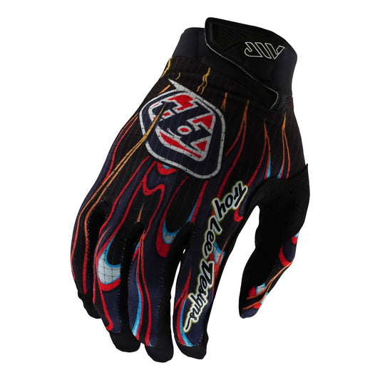 TLD Air-Handschuhe für Kinder Torched, Schwarz/Rot