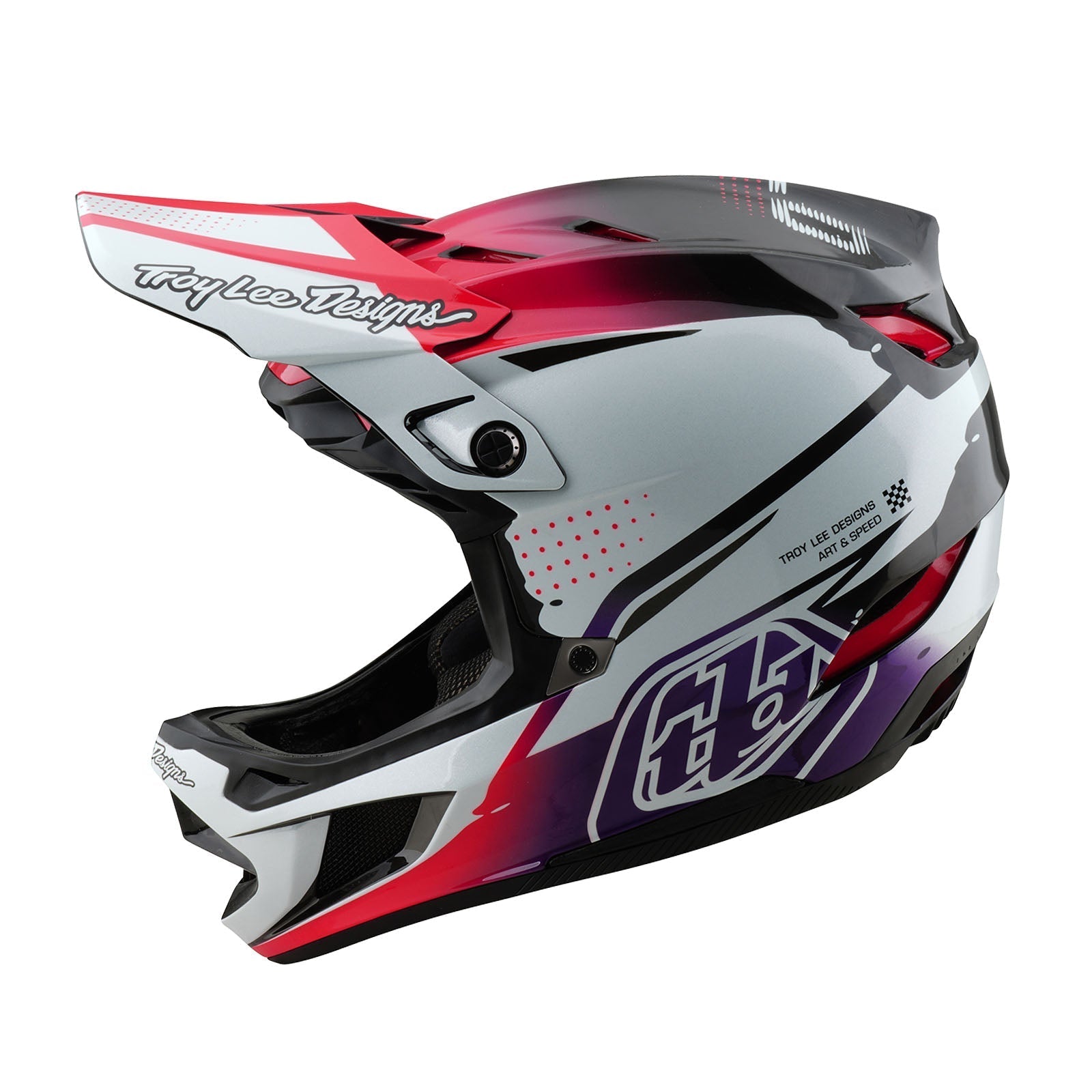 TLD D4 Carbon Helm mit MIPS Drip, Weiß
