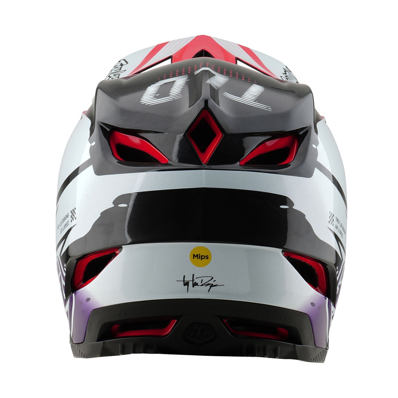 TLD D4 Carbon Helm mit MIPS Drip, Weiß