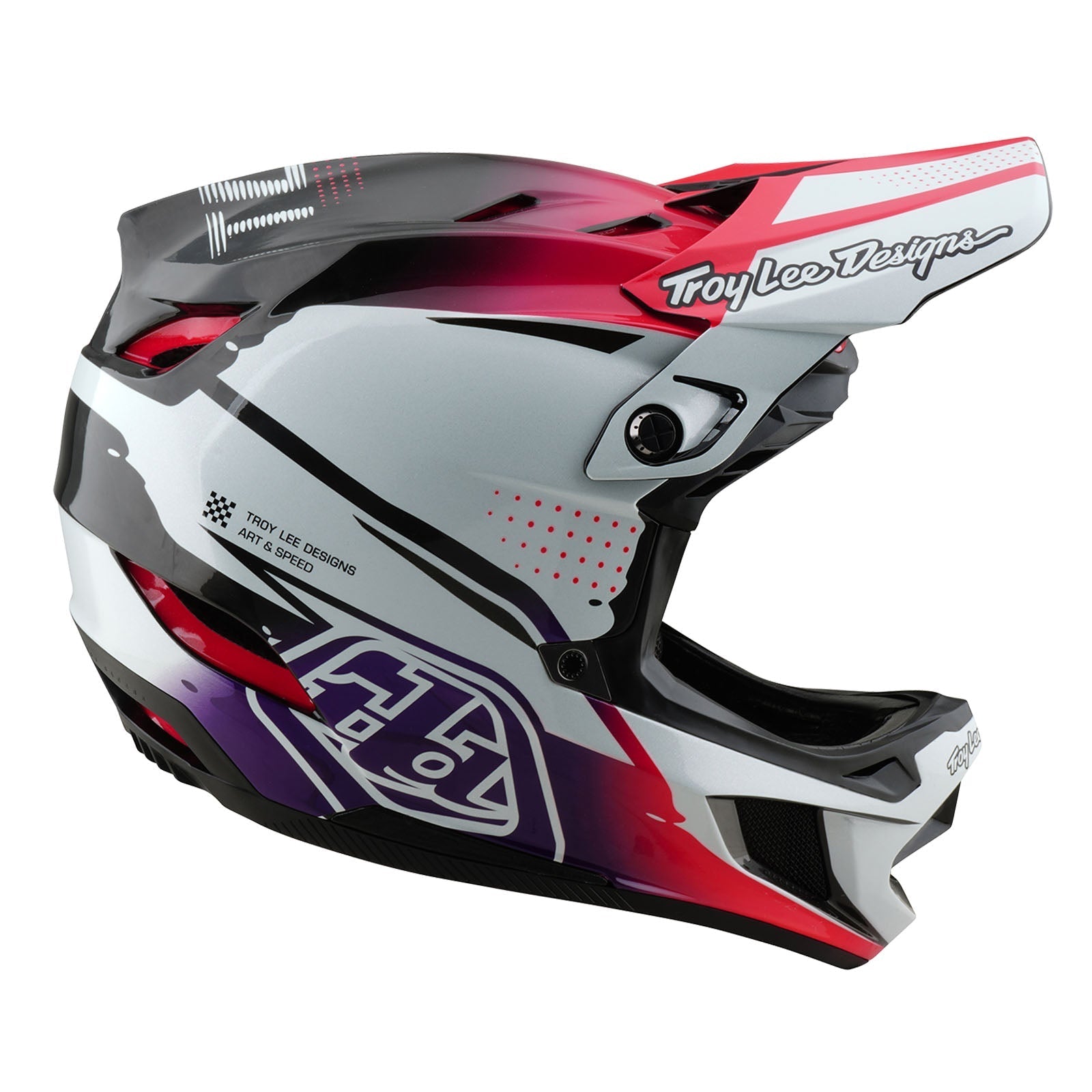 TLD D4 Carbon Helm mit MIPS Drip, Weiß