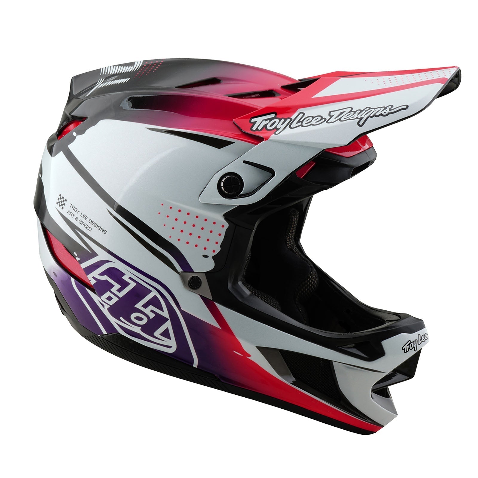 TLD D4 Carbon Helm mit MIPS Drip, Weiß
