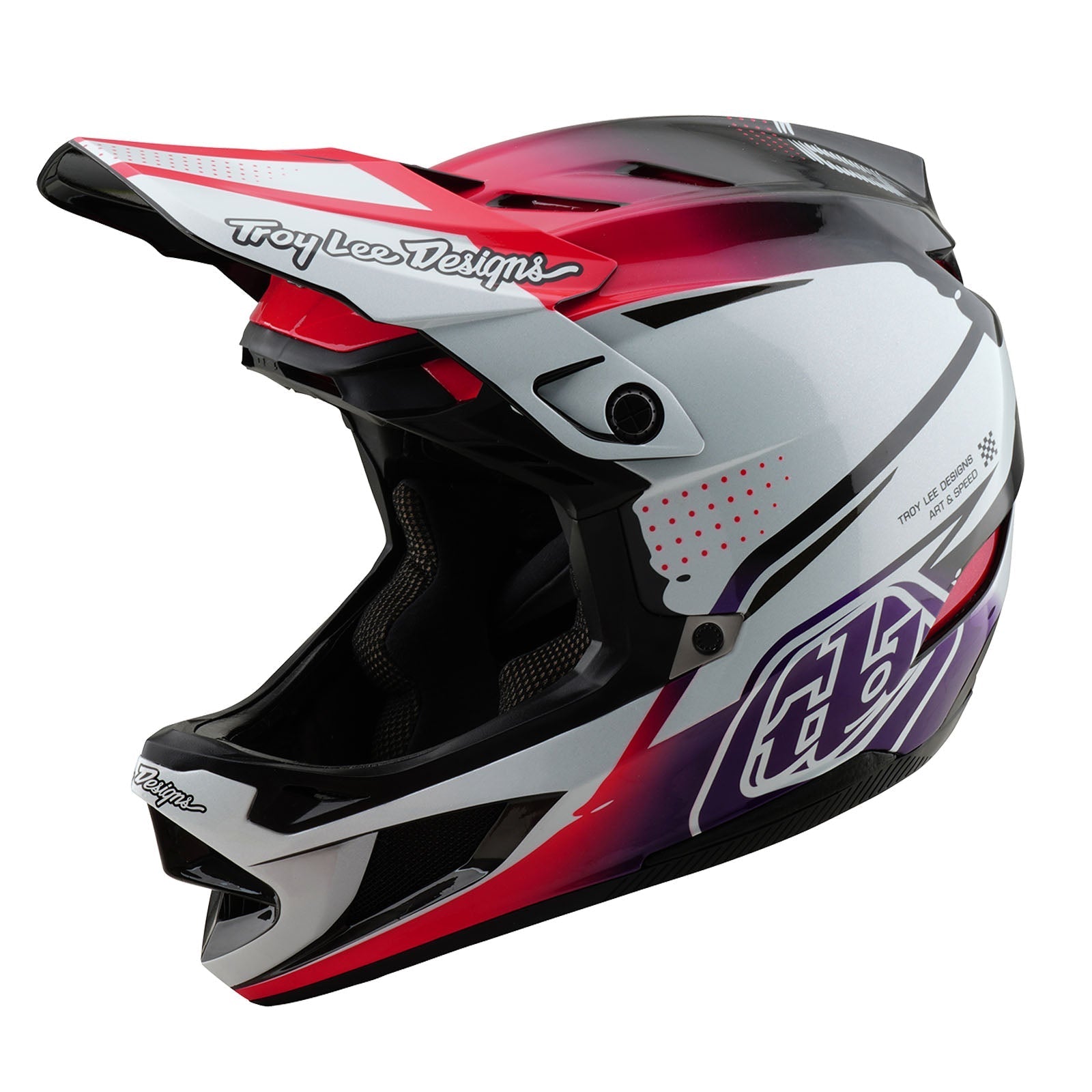 TLD D4 Carbon Helm mit MIPS Drip, Weiß