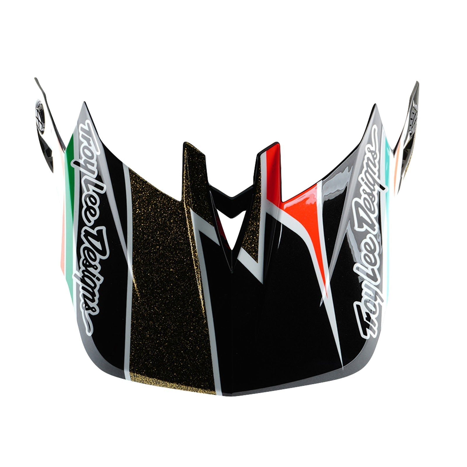 TLD D4 Carbon-Helm mit MIPS Frames, Schwarz/Gold