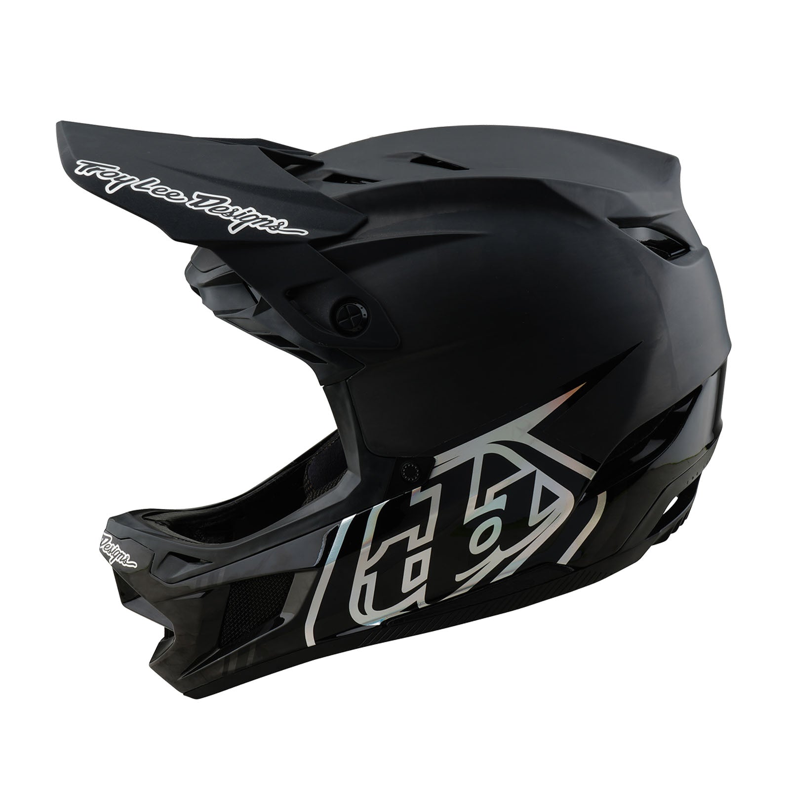 TLD D4 Carbon-Helm mit MIPS Stealth, Schwarz