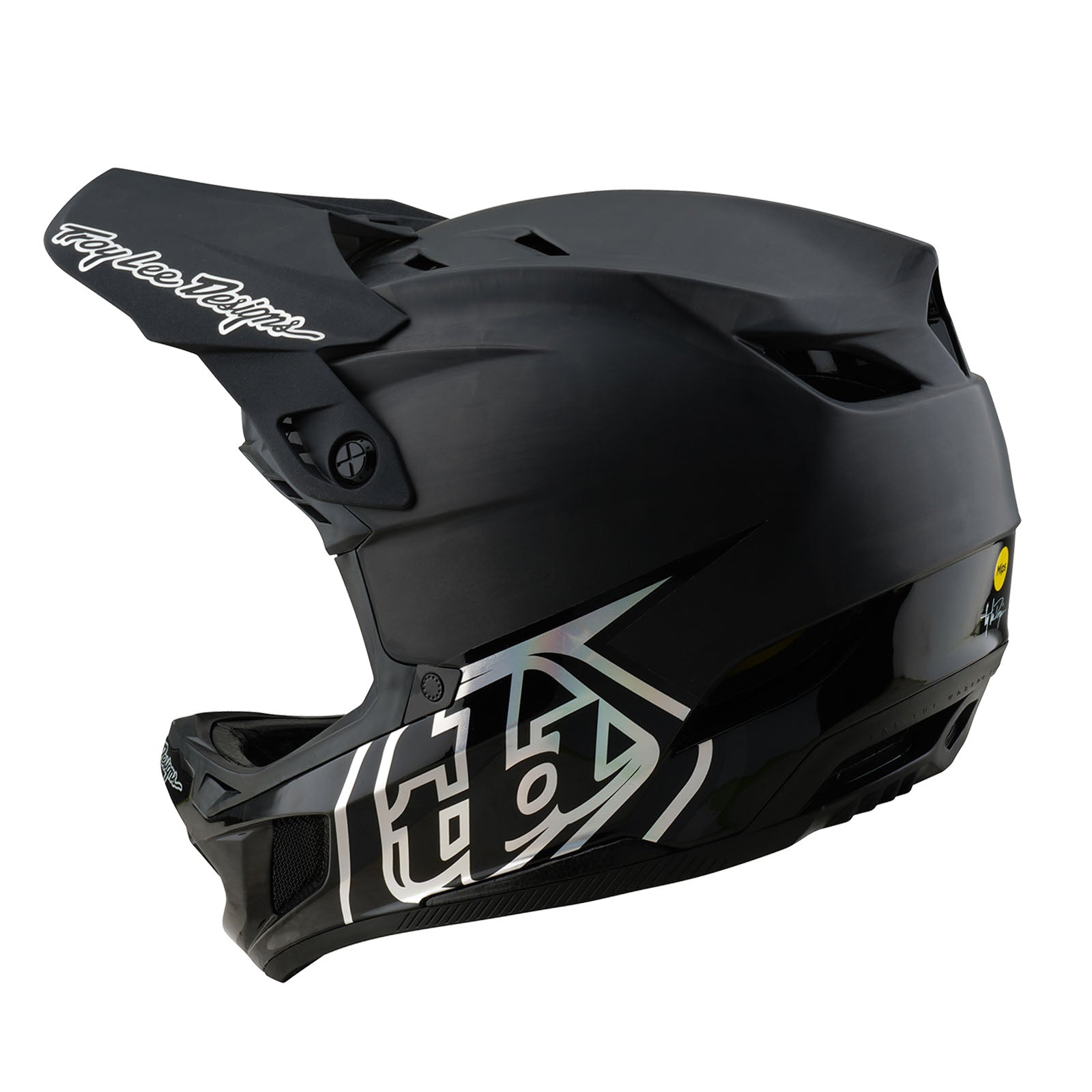 TLD D4 Carbon-Helm mit MIPS Stealth, Schwarz