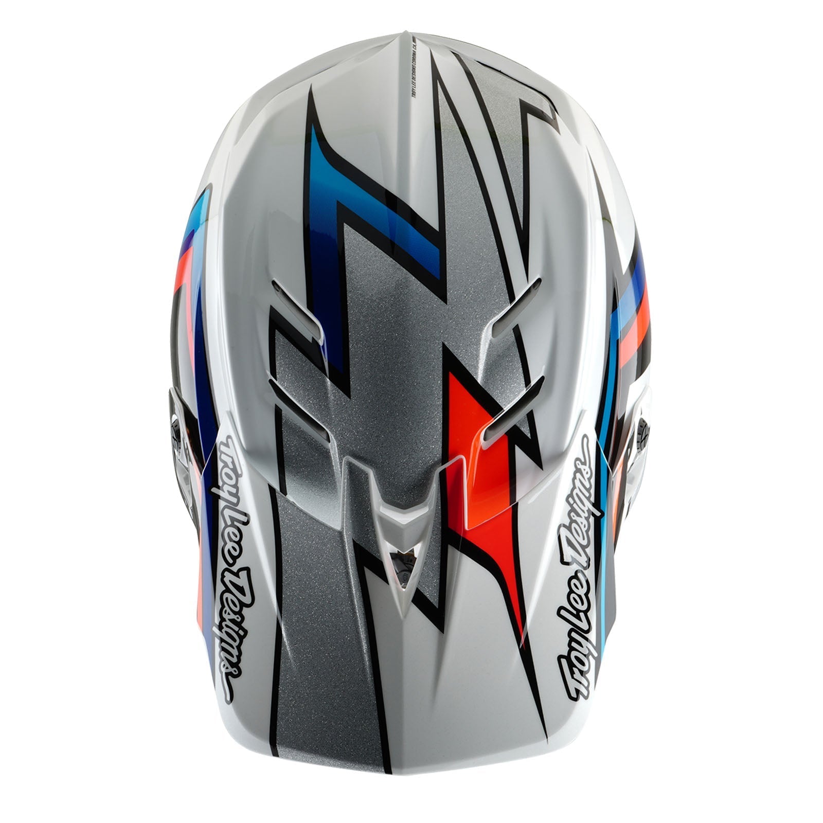 TLD D4 Composite-Helm mit MIPS Omega, Weiß/Silber