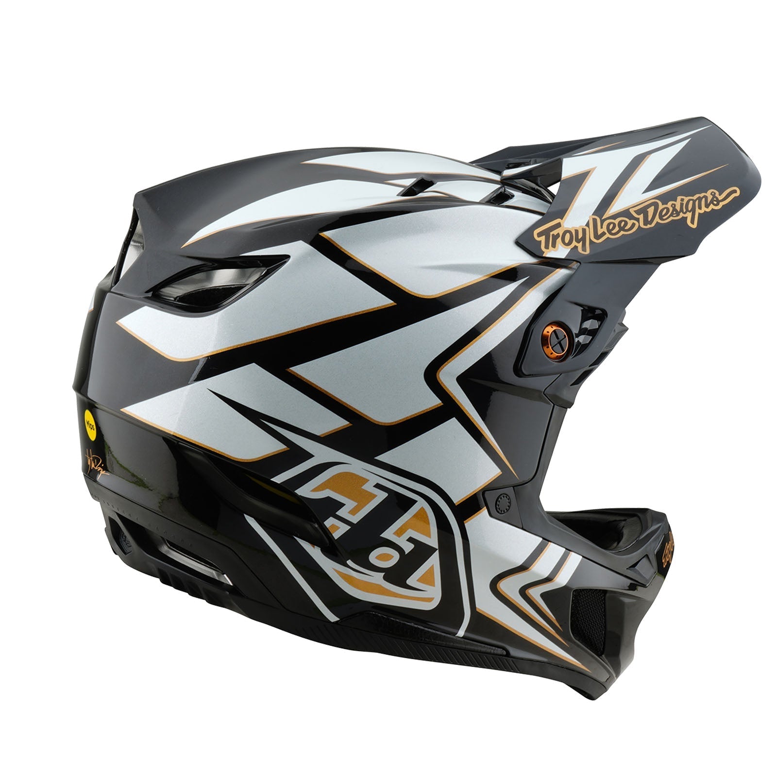 TLD D4 Composite-Helm mit MIPS Ghostwing, Weiß
