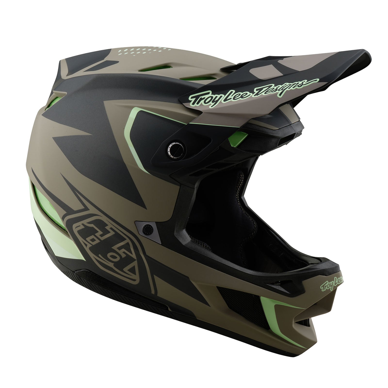 TLD D4 Composite-Helm mit MIPS Optic, Holzbraun