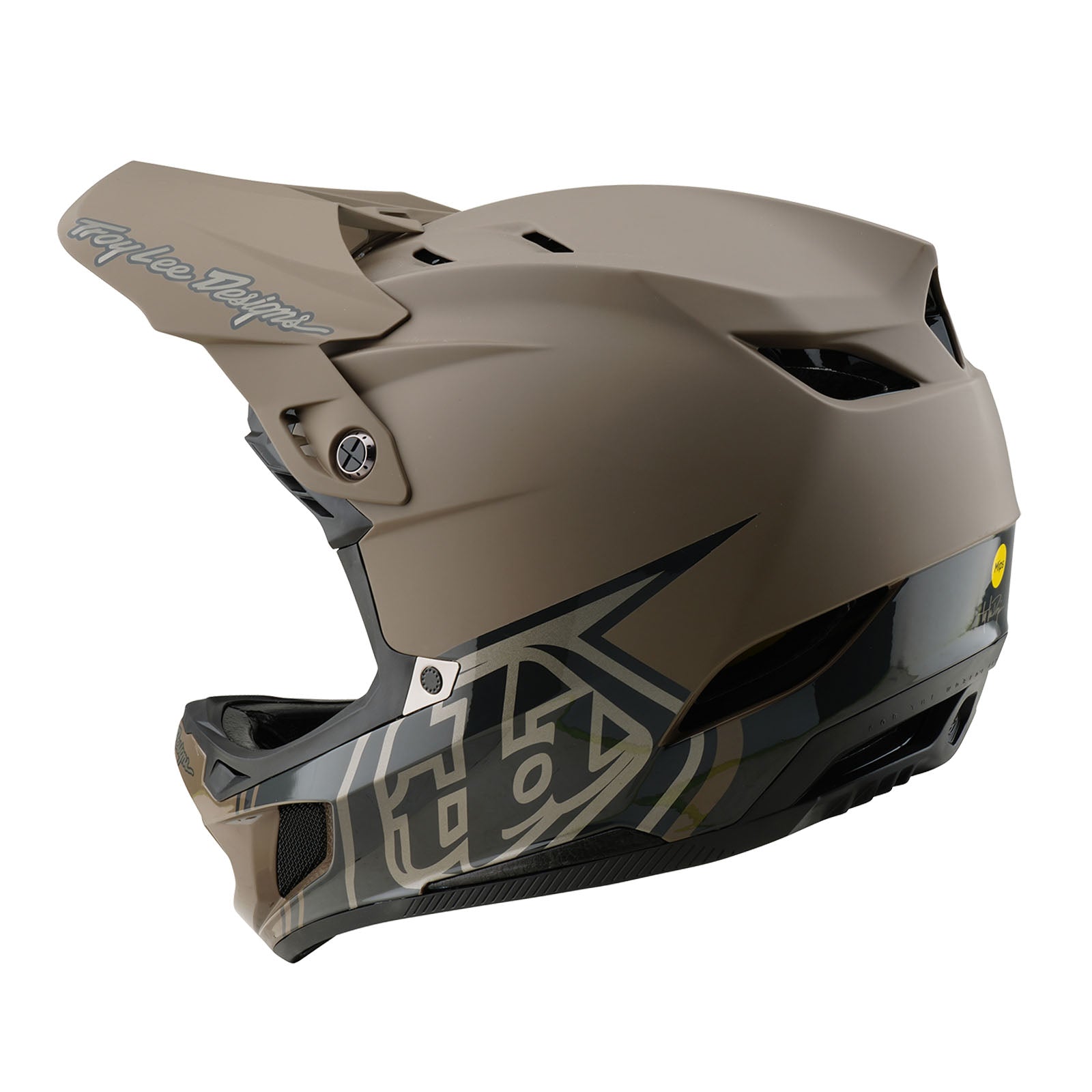 TLD D4 Composite-Helm mit MIPS Stealth, Kaperngrün