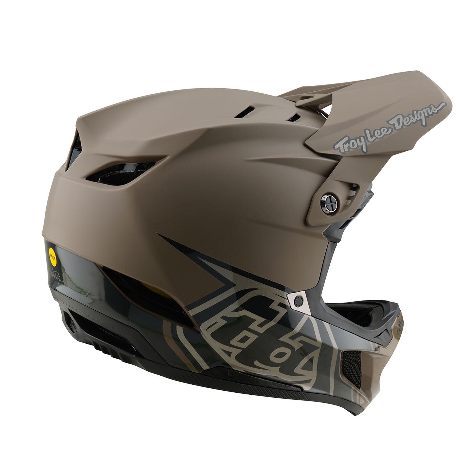 TLD D4 Composite-Helm mit MIPS Stealth, Kaperngrün