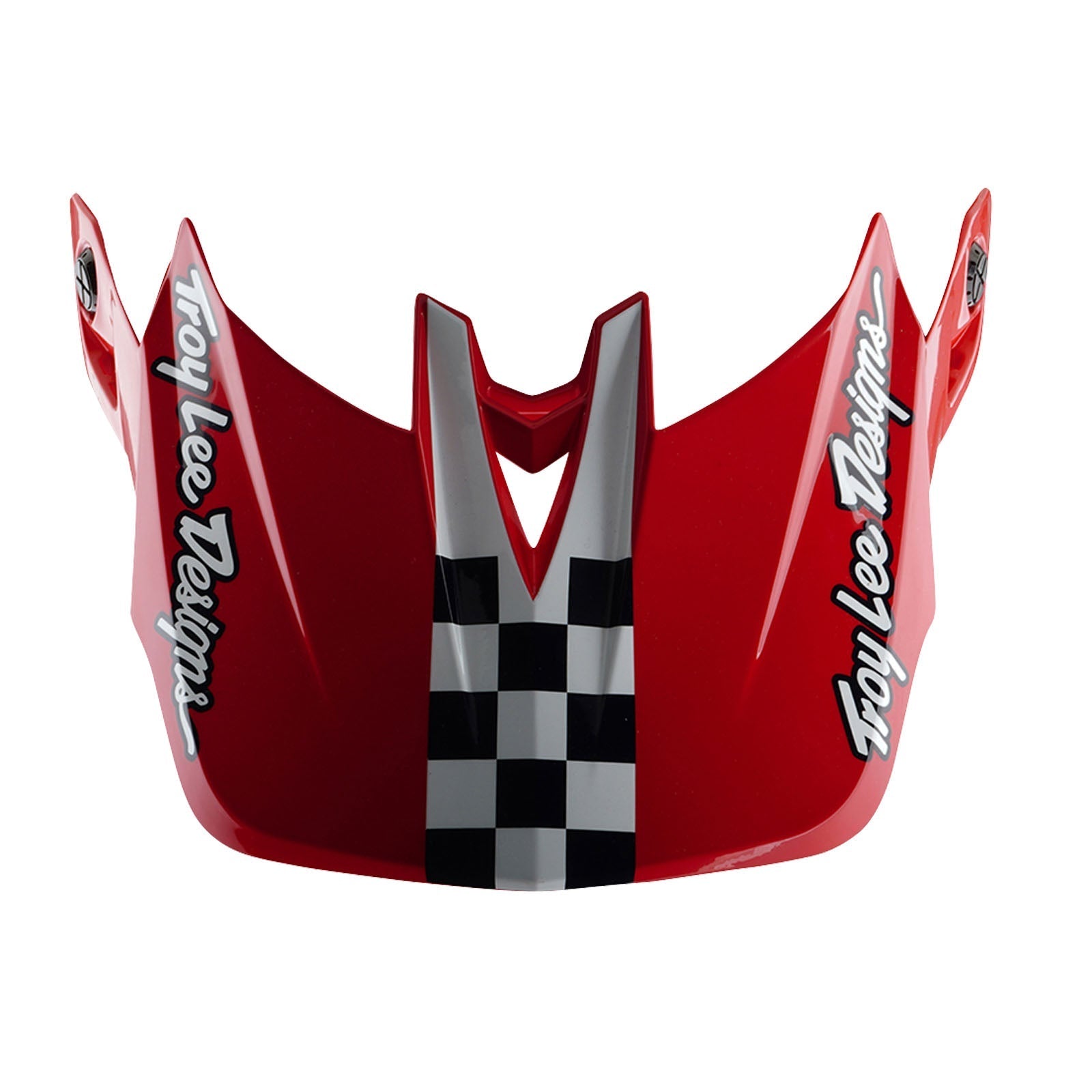 TLD D4 Polyacrylit-Helm mit MIPS Fifty-50, Weiß/Rot
