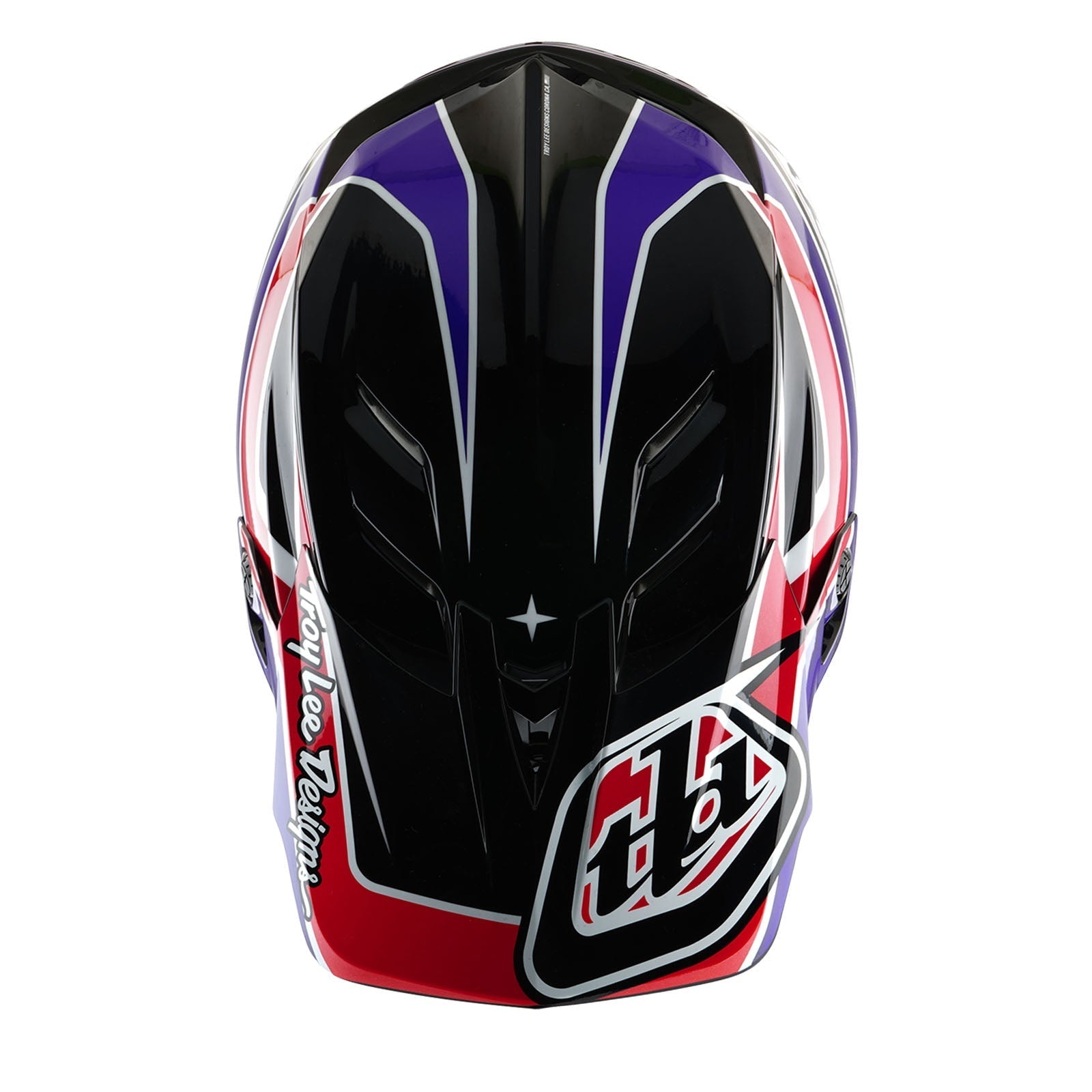 TLD D4 Polyacrylit-Helm mit MIPS Linear, Schwarz