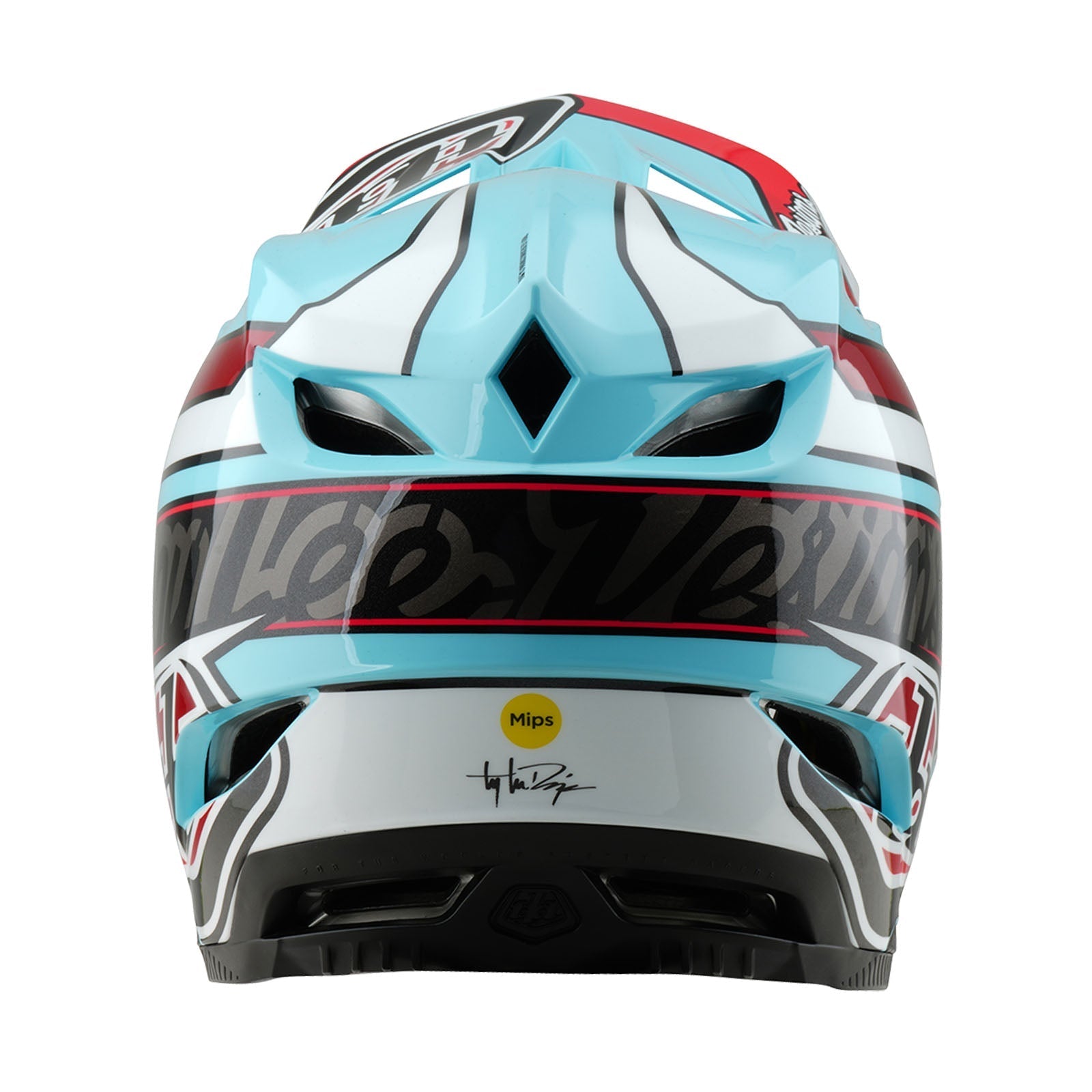 TLD D4 Polyacrylit-Helm mit MIPS Linear, Blau