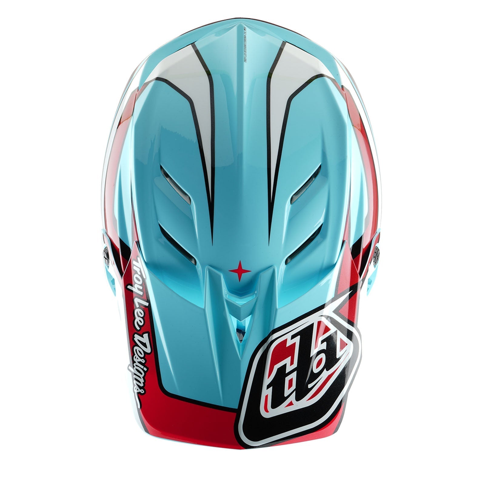 TLD D4 Polyacrylit-Helm mit MIPS Linear, Blau