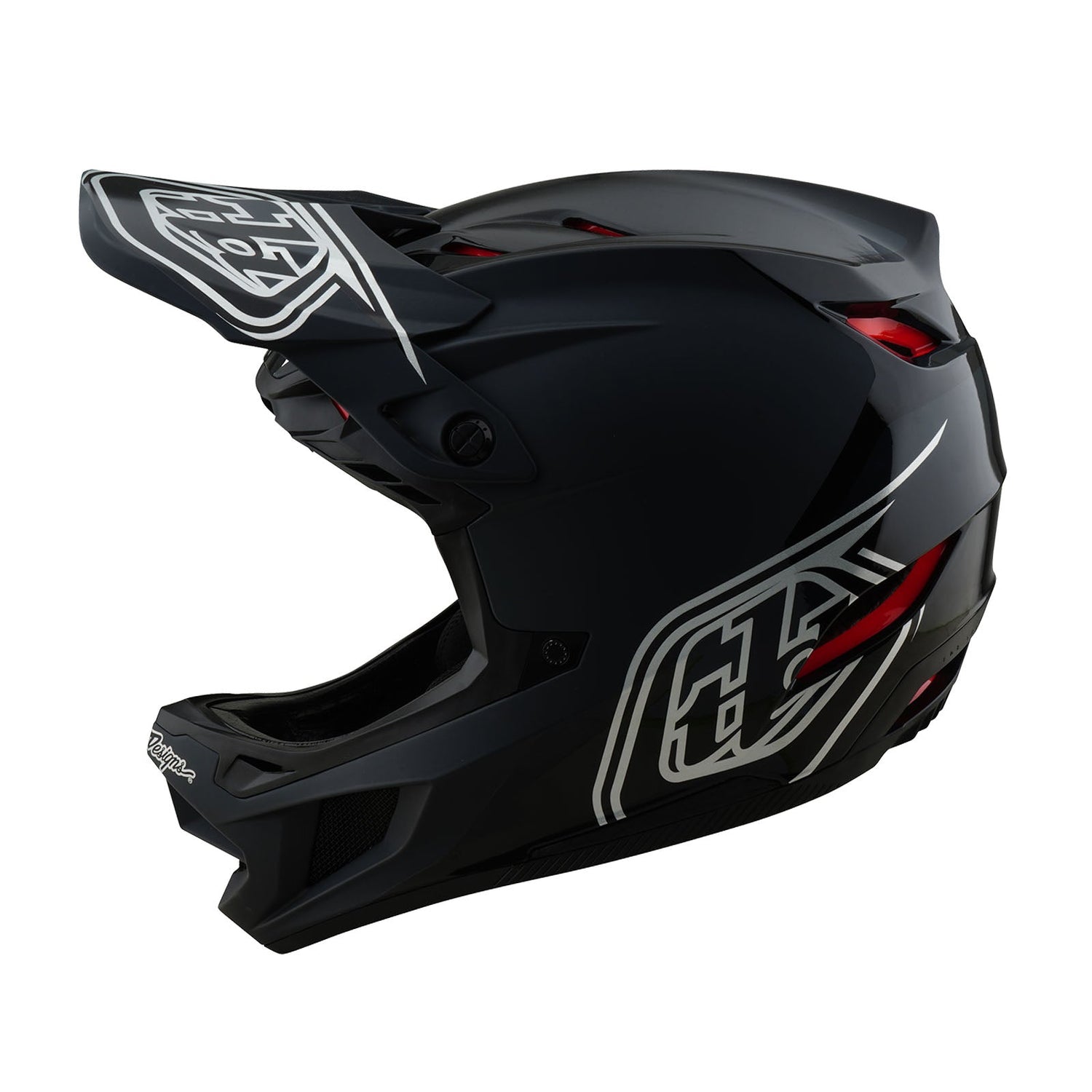 TLD D4 Polyacrylit-Helm mit MIPS Shadow, Schwarz