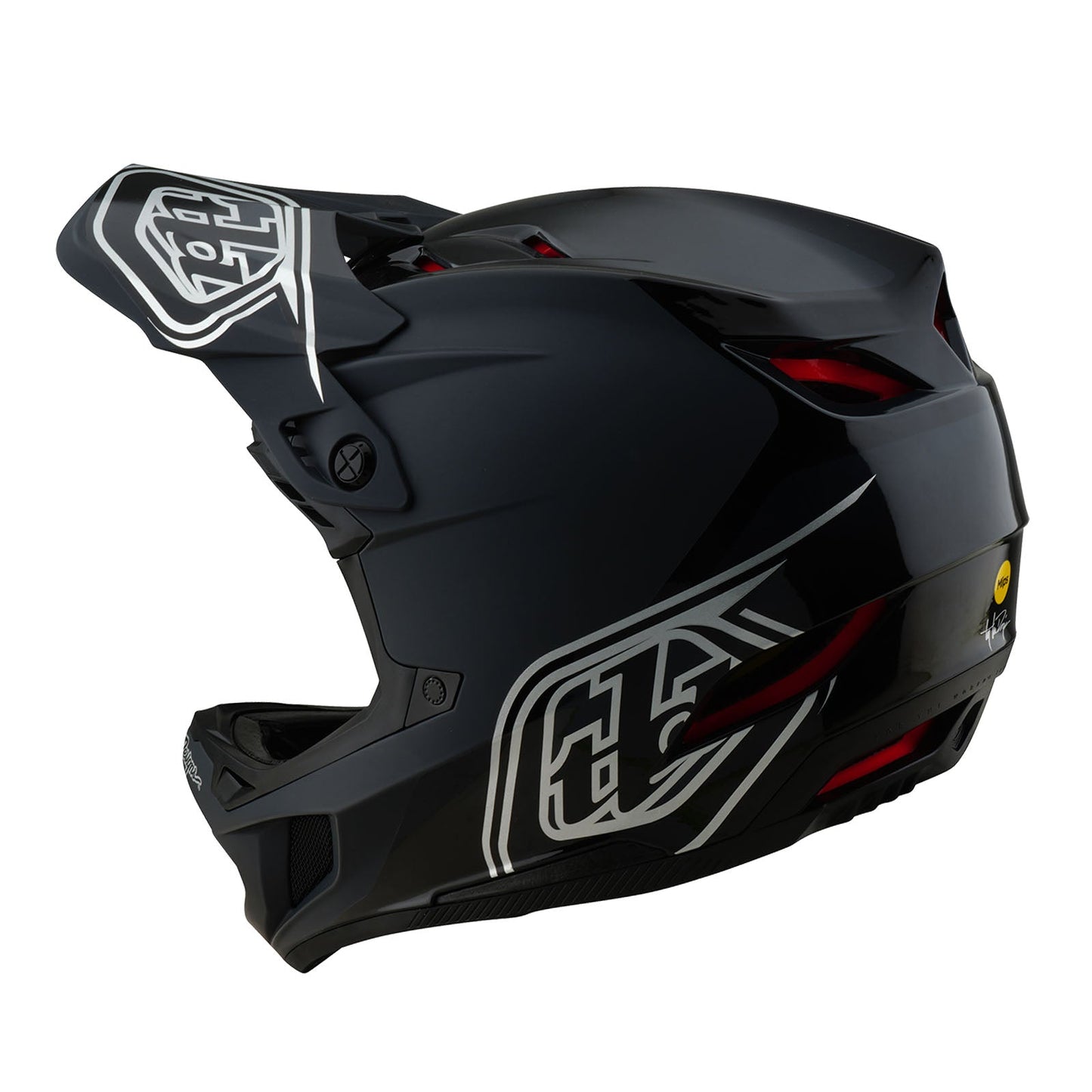 TLD D4 Polyacrylit-Helm mit MIPS Shadow, Schwarz