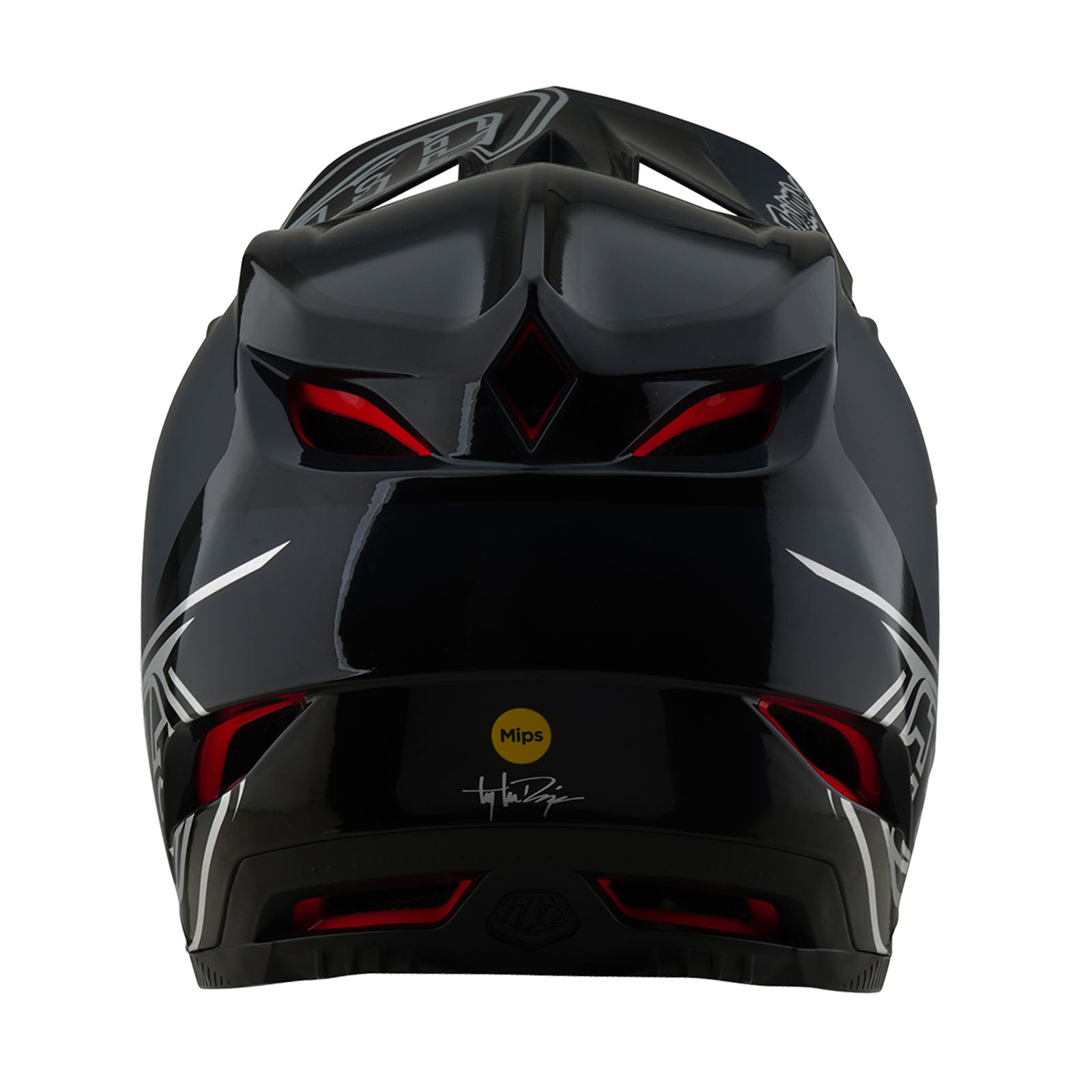 TLD D4 Polyacrylit-Helm mit MIPS Shadow, Schwarz