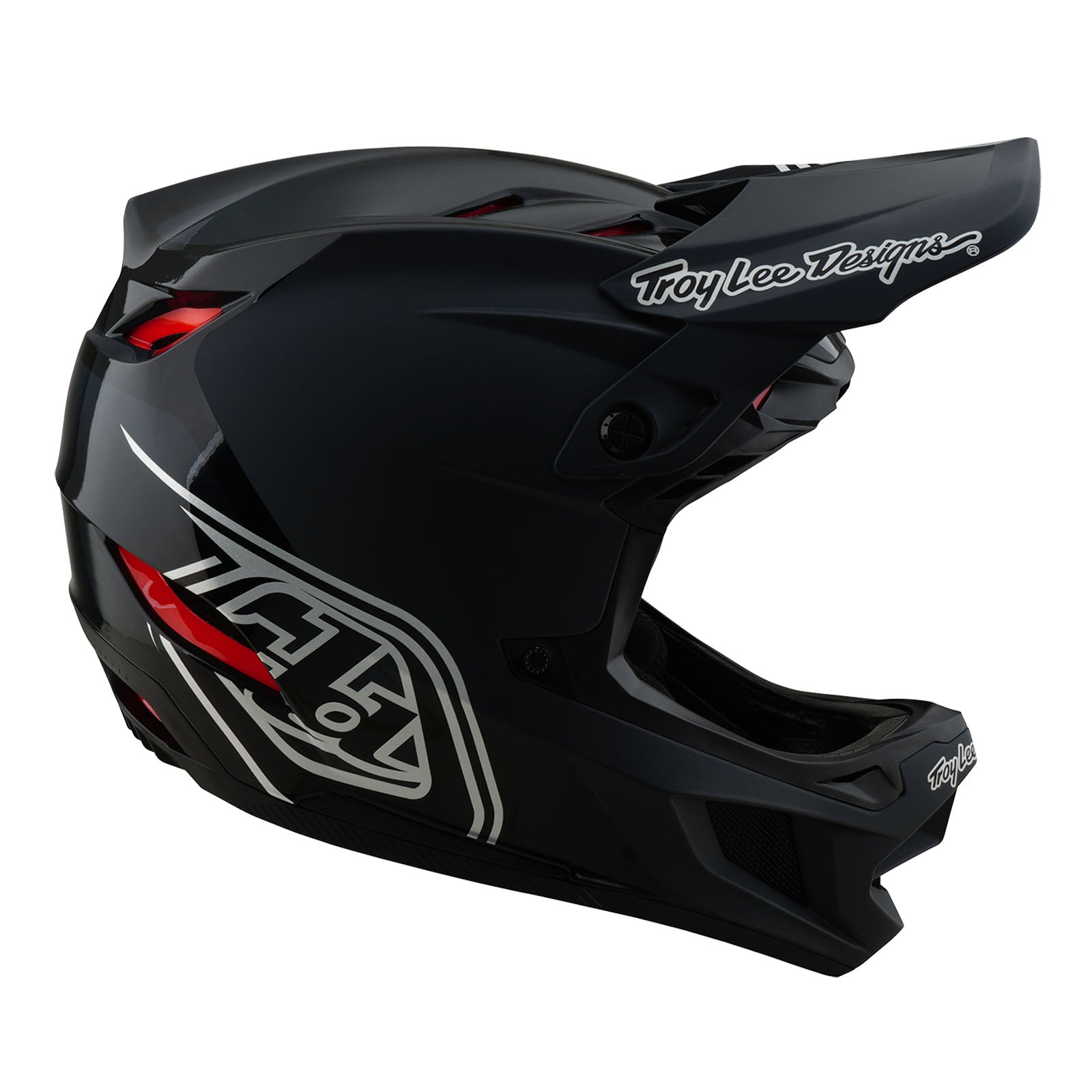 TLD D4 Polyacrylit-Helm mit MIPS Shadow, Schwarz