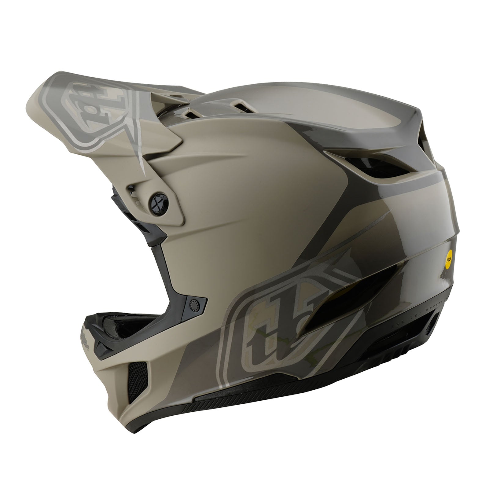 TLD D4 Polyacrylit-Helm mit MIPS Shadow, Holzbraun