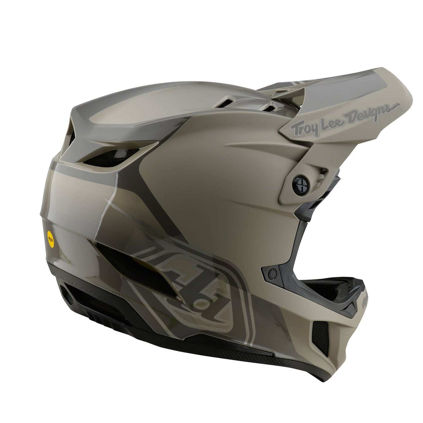 TLD D4 Polyacrylit-Helm mit MIPS Shadow, Holzbraun
