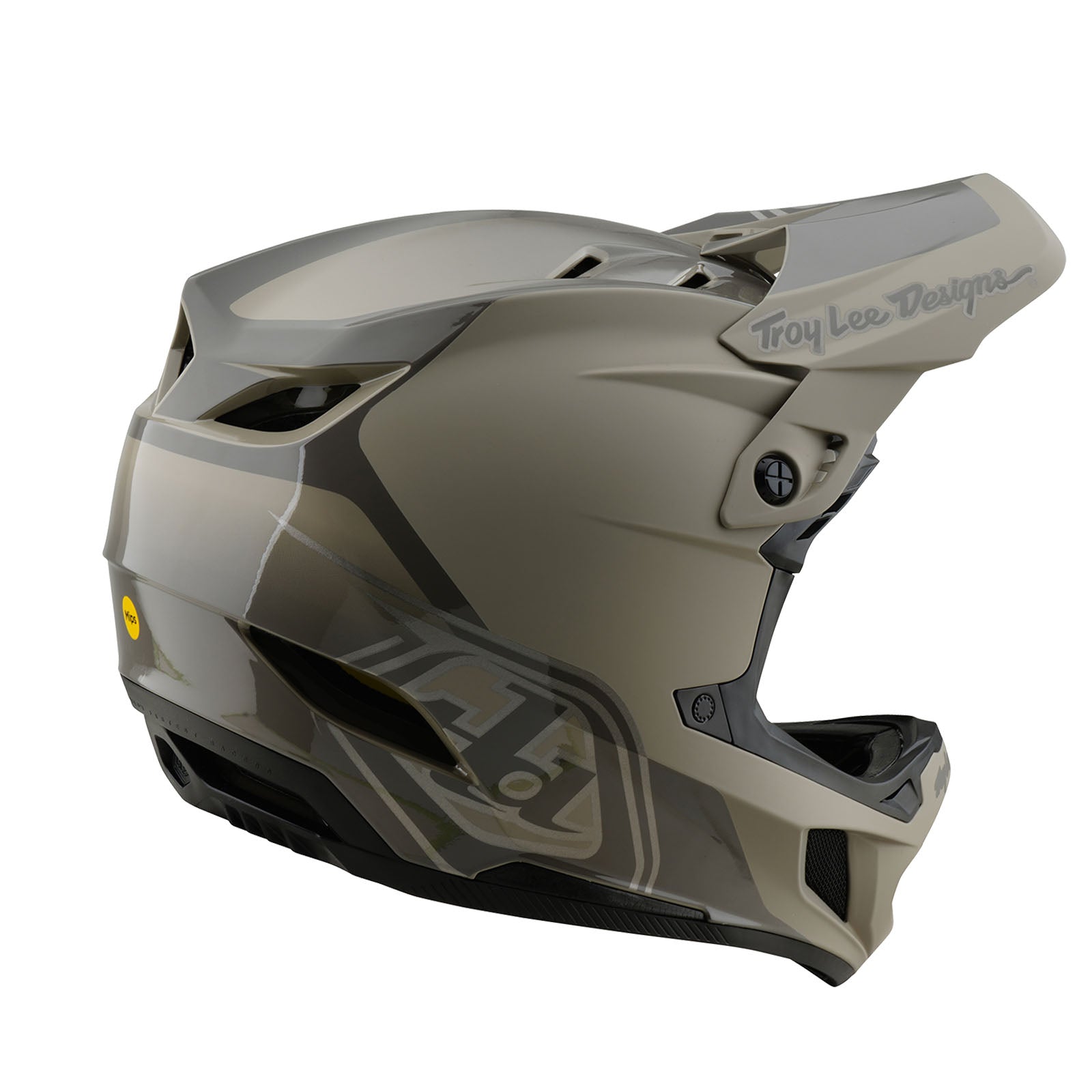 TLD D4 Polyacrylit-Helm mit MIPS Shadow, Holzbraun