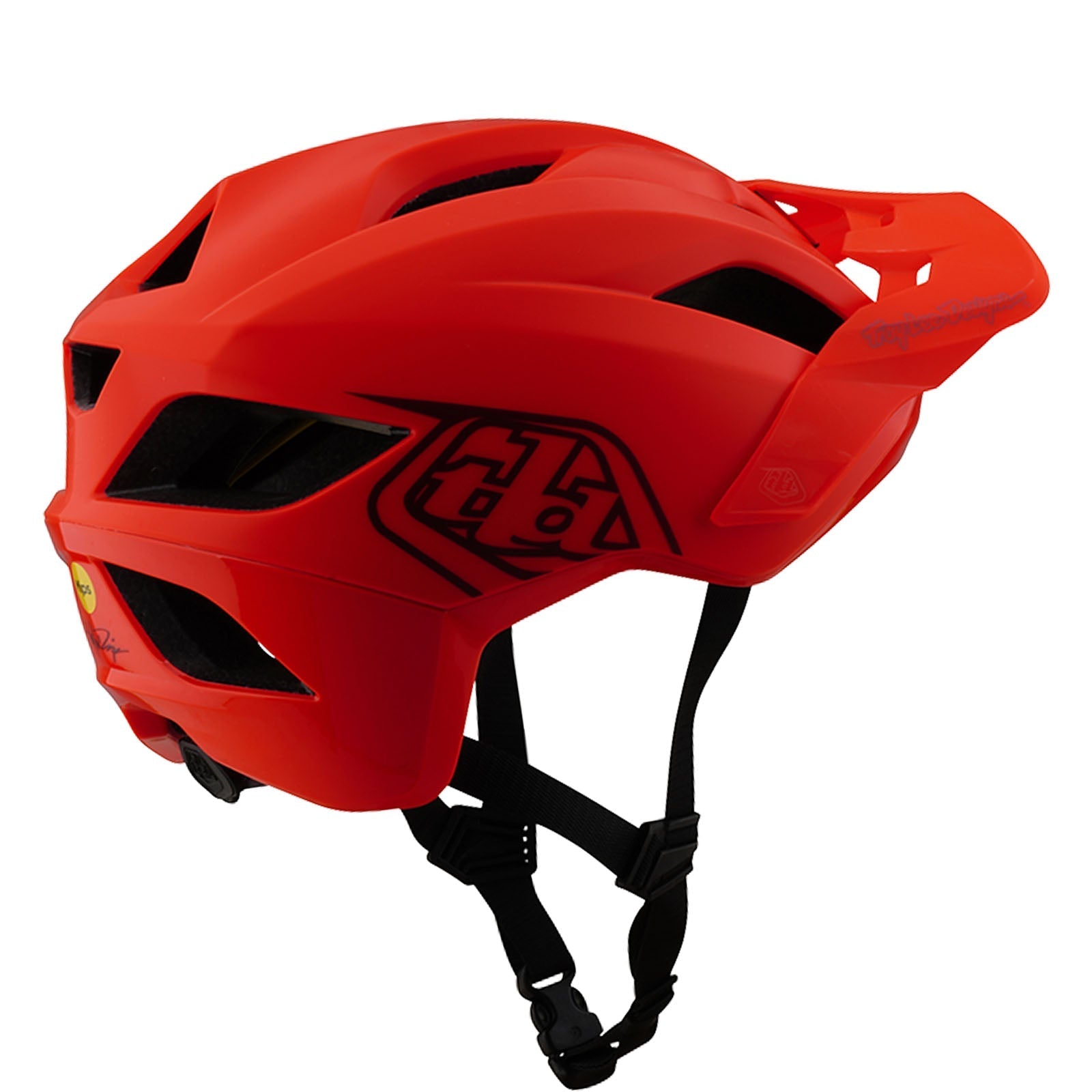 fahrradhelm punkte Flowline Helm mit MIPS Punkt Infra Rot – Troy Lee Designs EU