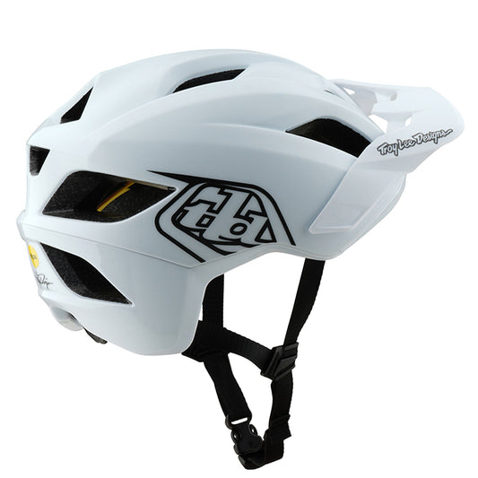 TLD Flowline-Helm mit MIPS Point, Weiß/Schwarz