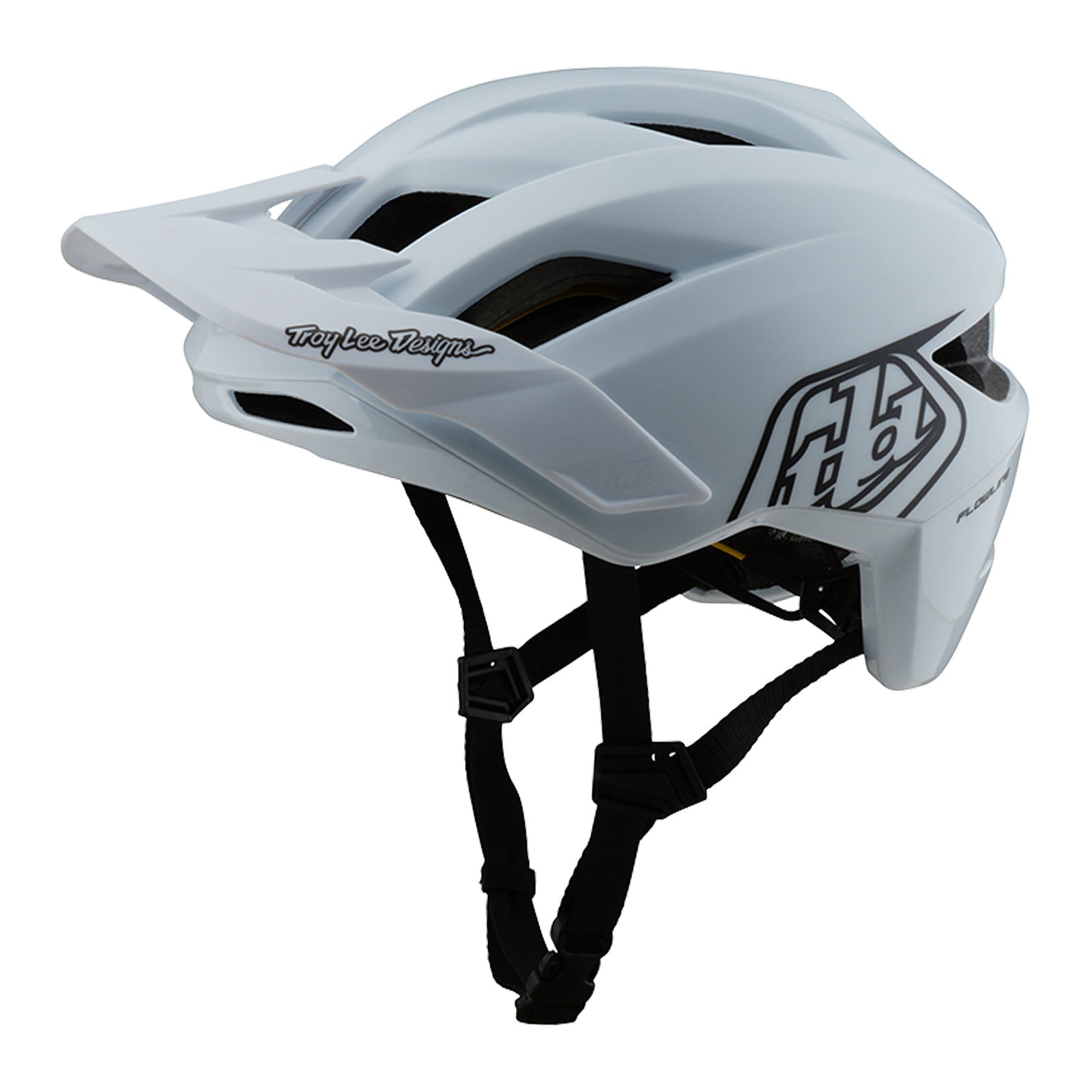 TLD Flowline-Helm mit MIPS Point, Weiß/Schwarz