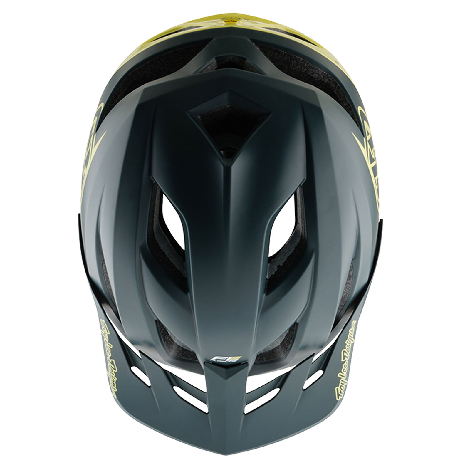 TLD Flowline SE-Helm mit MIPS Badge Grau/Glo Yellow