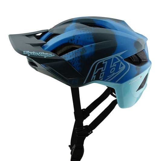 TLD Flowline SE-Helm mit MIPS Badge, Camo Blau