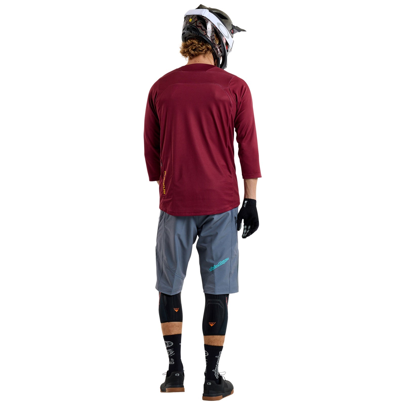 TLD Ruckus-3/4-Trikot Spun, Ochsenblut