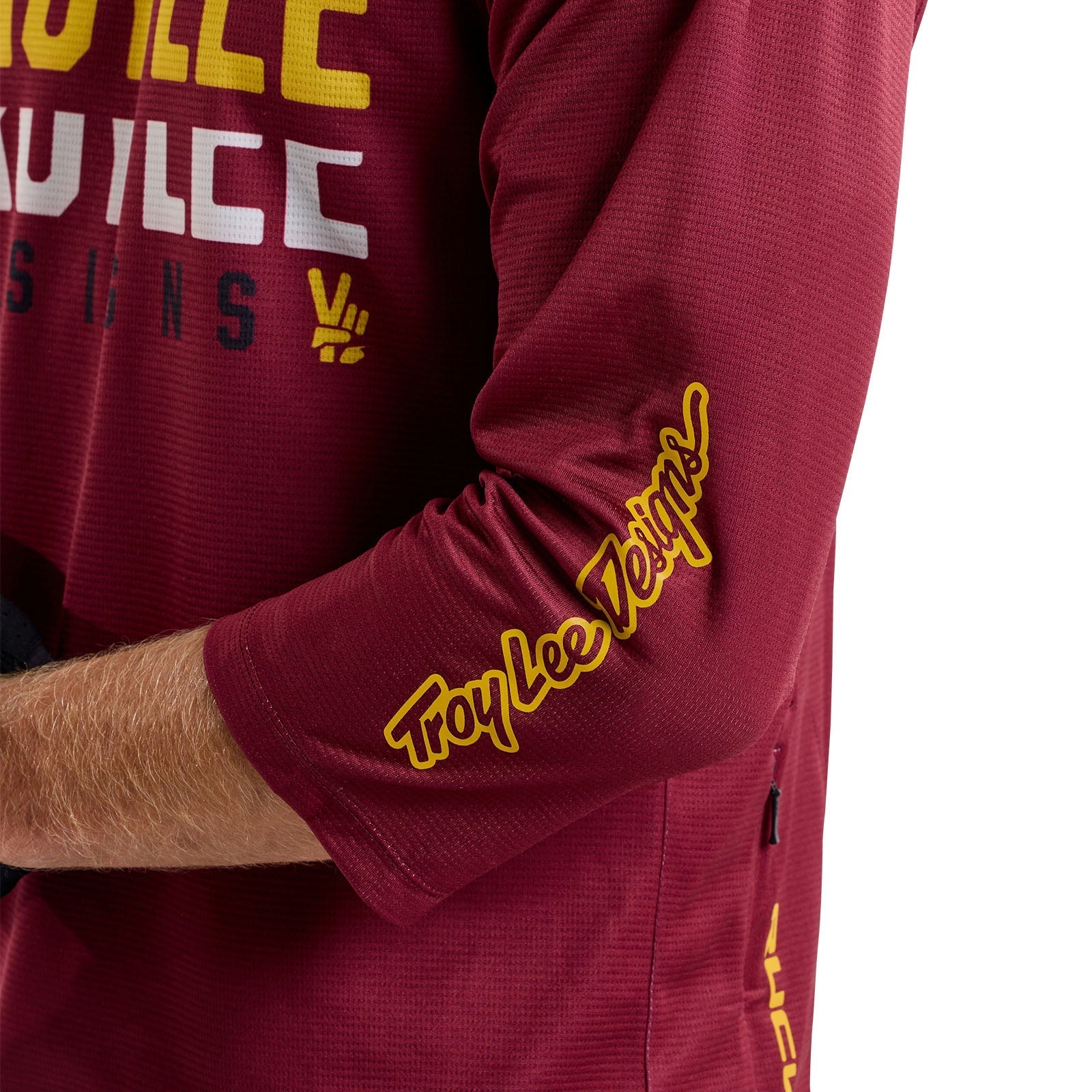 TLD Ruckus-3/4-Trikot Spun, Ochsenblut