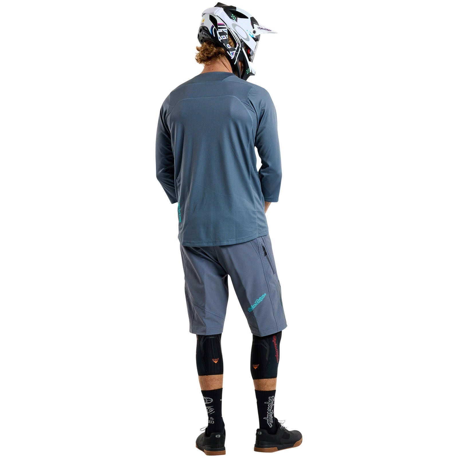 TLD Ruckus 3/4-Trikot Spun, Stahlblau