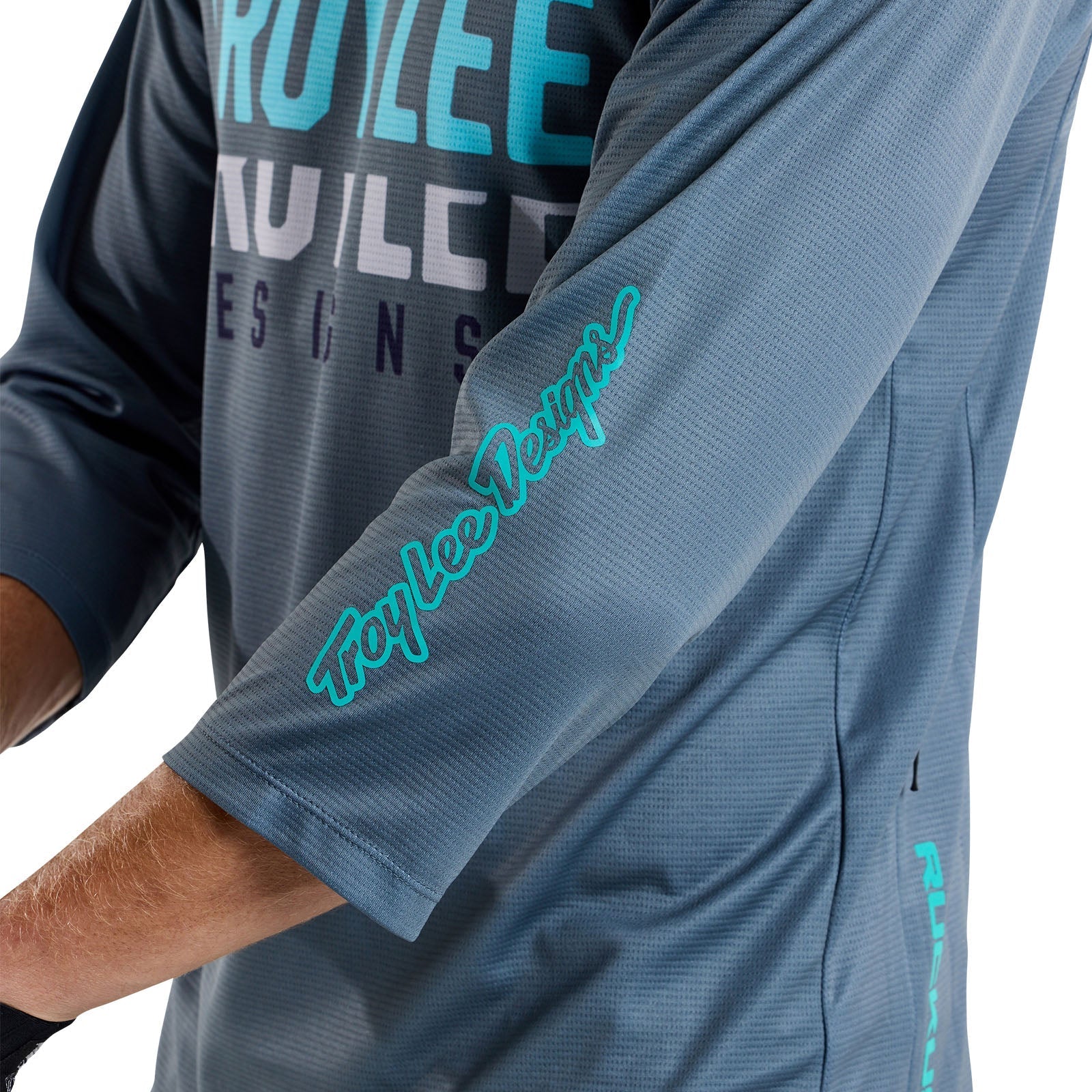 TLD Ruckus 3/4-Trikot Spun, Stahlblau