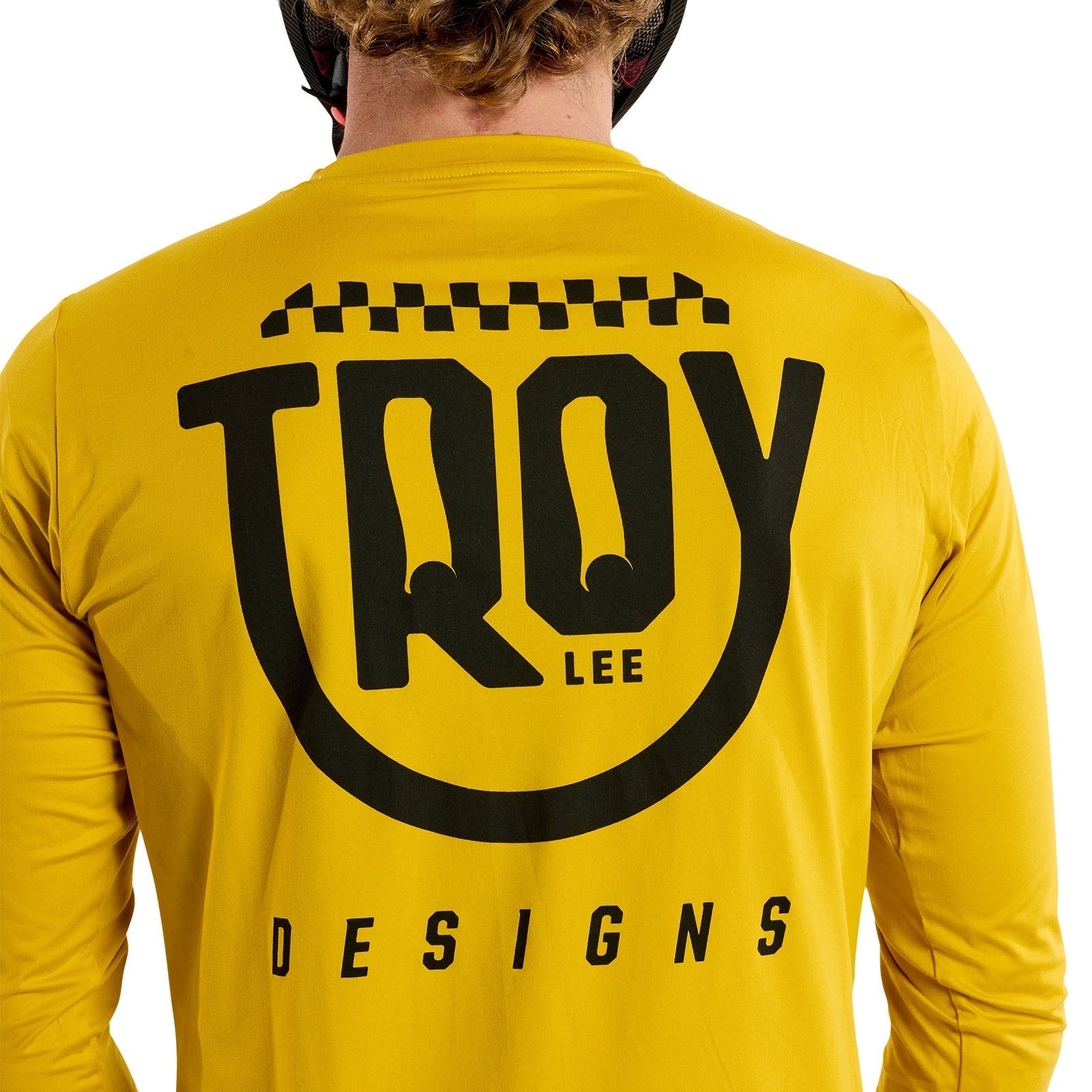 TLD Ruckus Fahr-Langarm-T-Shirt Eyez, Safran