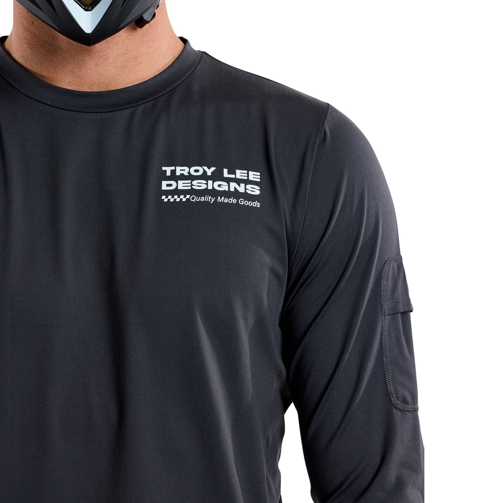 TLD Ruckus Ride Langarm-T-Shirt Factory, Carbon