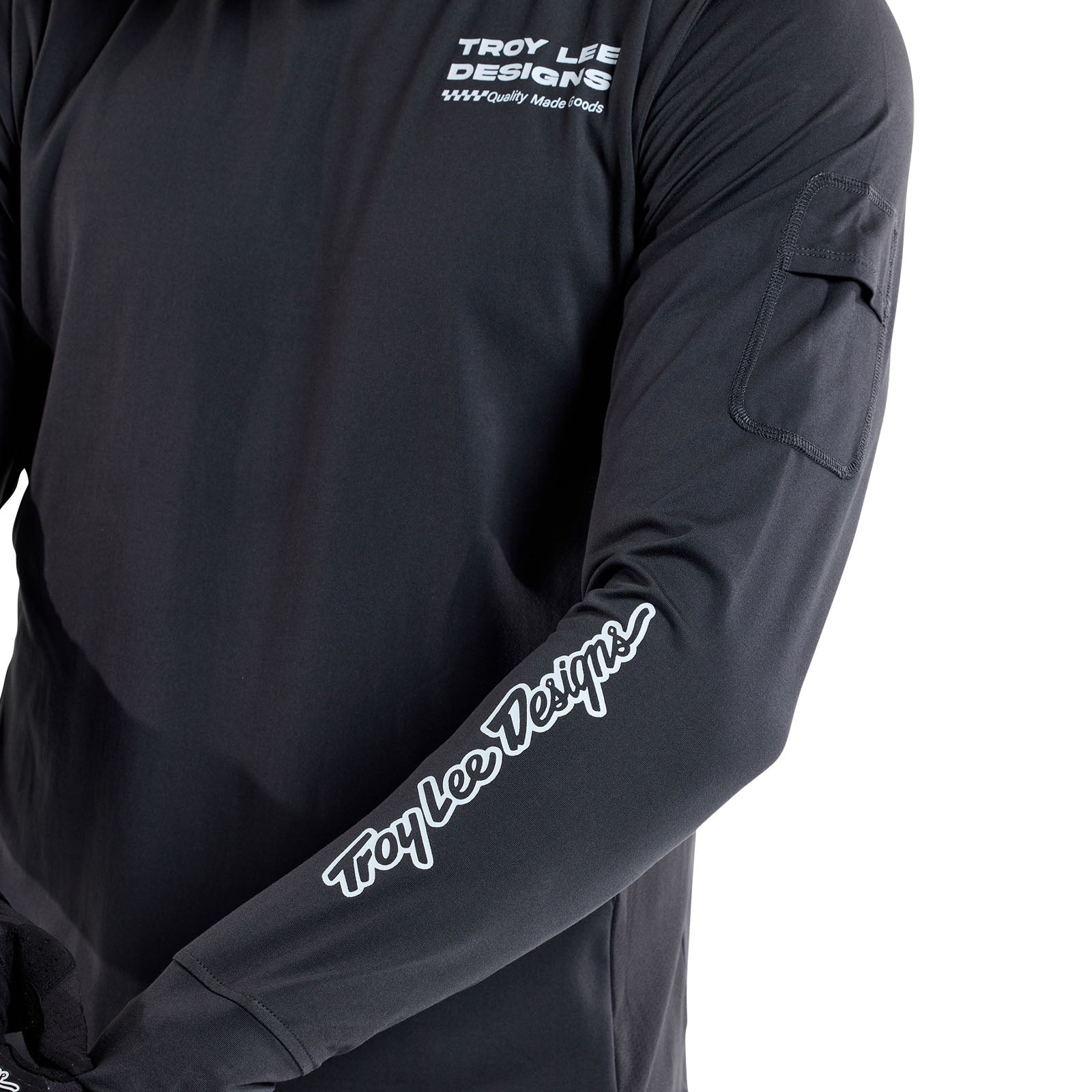 TLD Ruckus Ride Langarm-T-Shirt Factory, Carbon