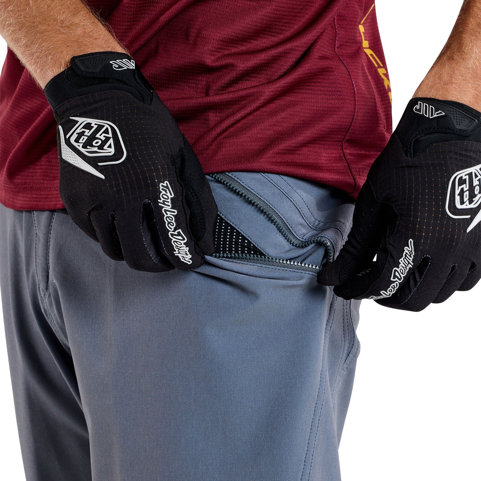 TLD Ruckus-Shorts mit Liner Mono, Stahlblau