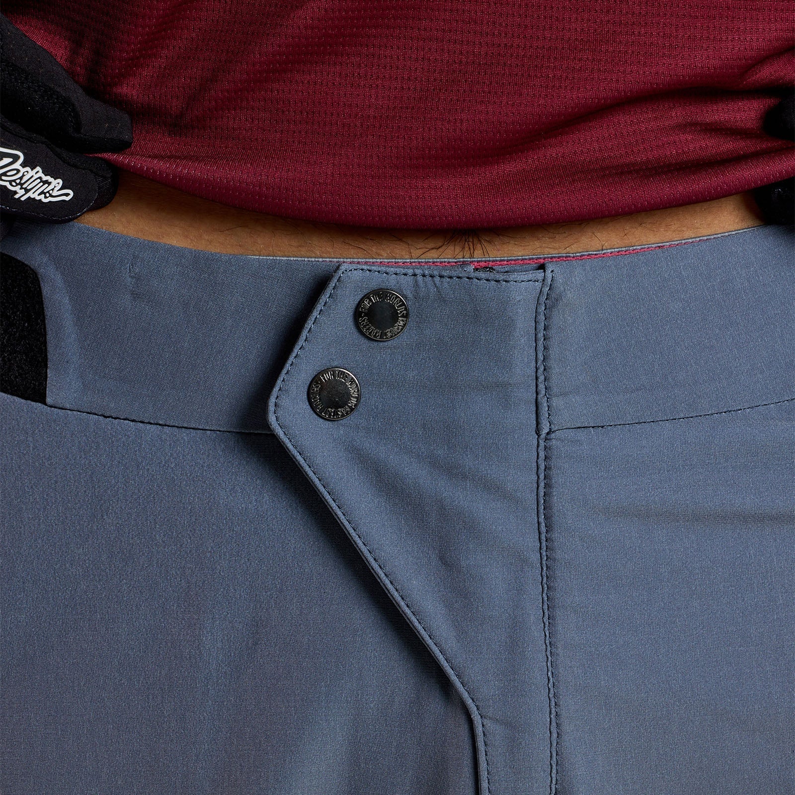TLD Ruckus Shorts Shell Mono, Stahlblau
