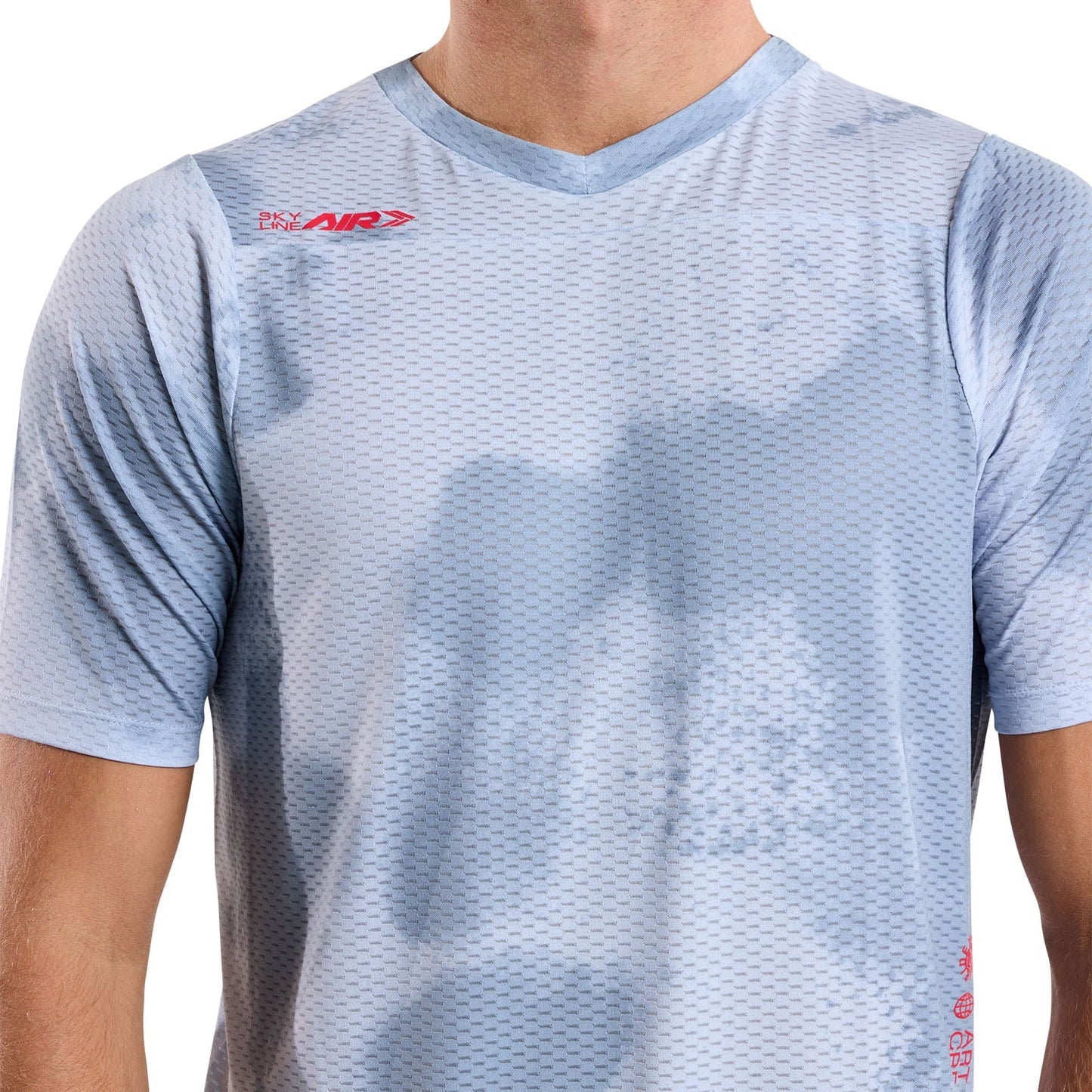 TLD Skyline Air Kurzarm-Trikot Flared, Betongrau