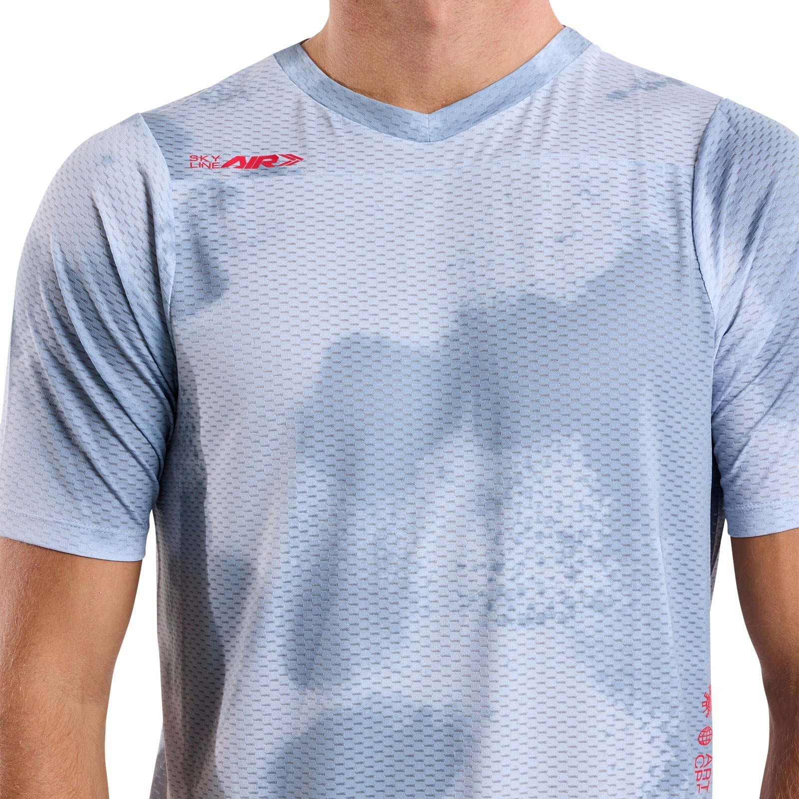 TLD Skyline Air Kurzarm-Trikot Flared, Betongrau
