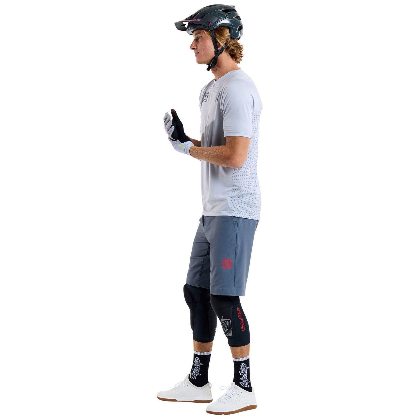 TLD Skyline Kurzarm-Trikot Radioscape, Dunstgrau